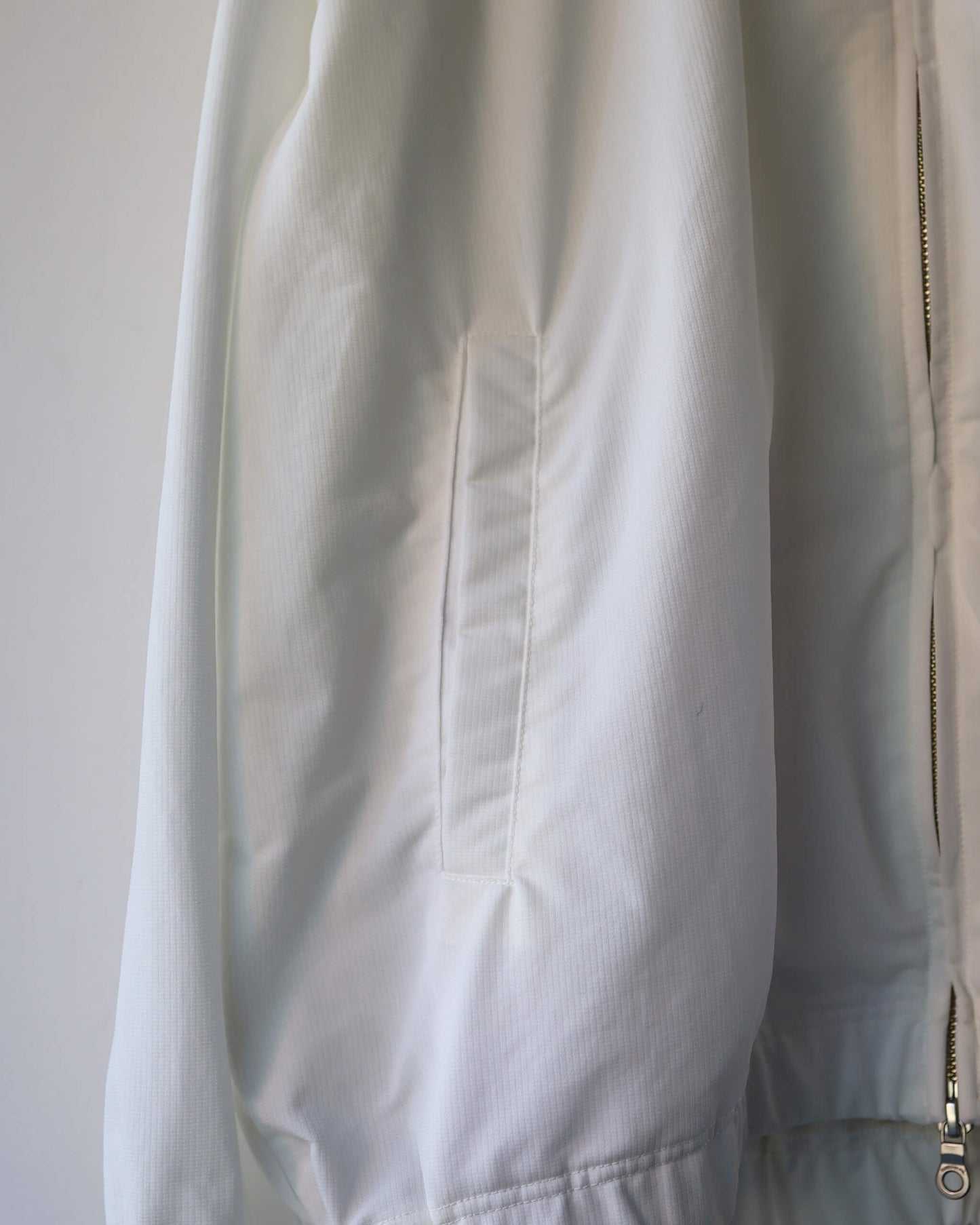 36G Nylon Hoodie "WHITE DYE"