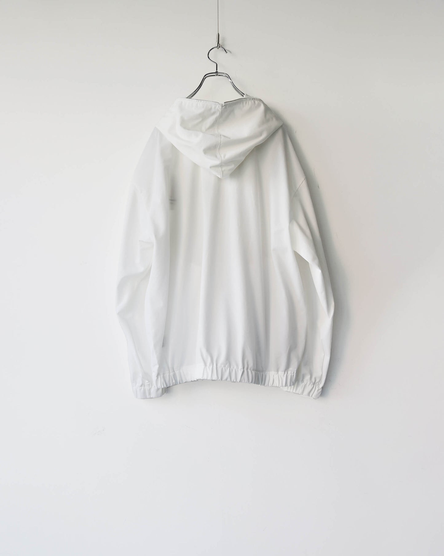 36G Nylon Hoodie "WHITE DYE"