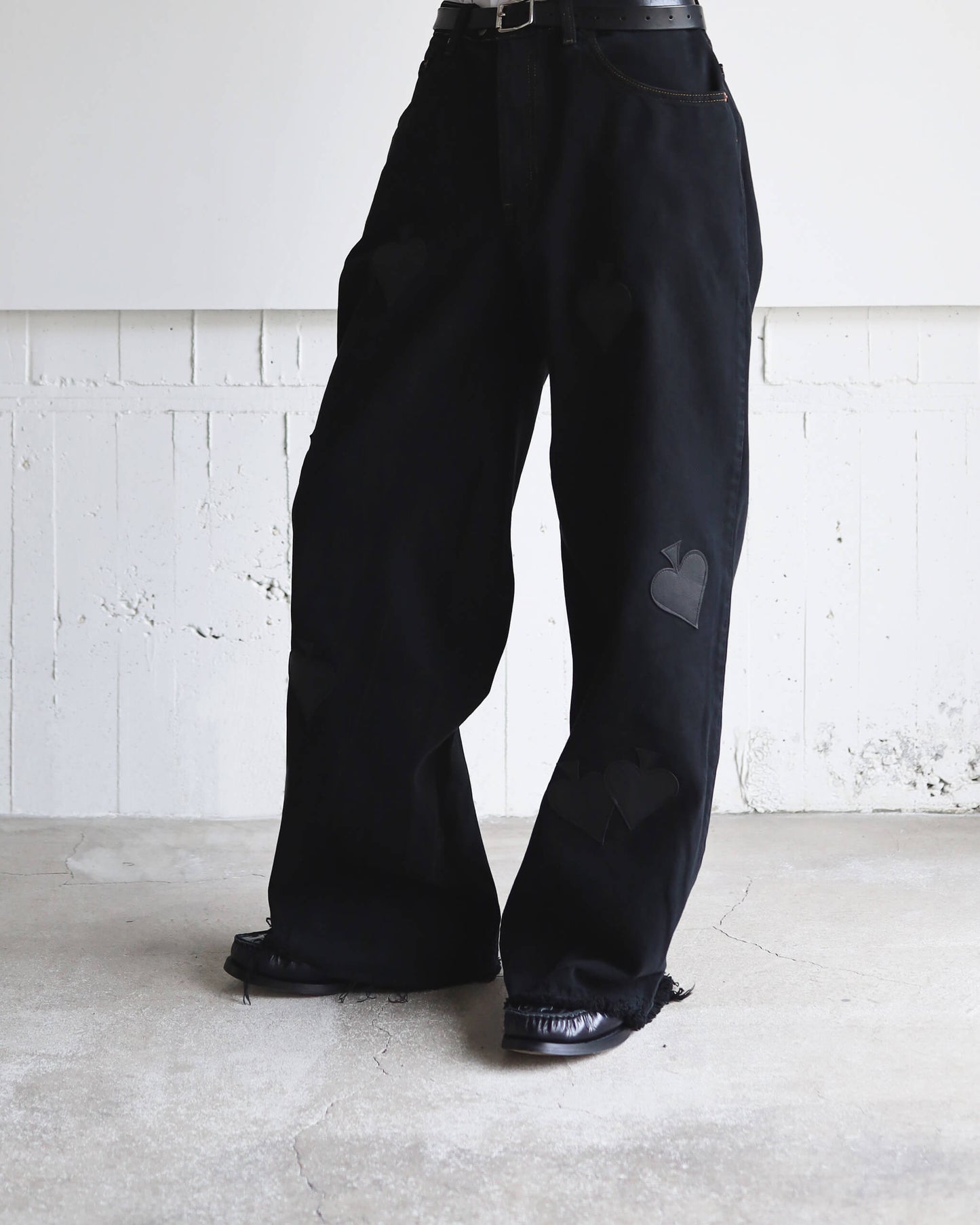 SPADE PATCH BUGGY REMAKE DENIM "BLACK"