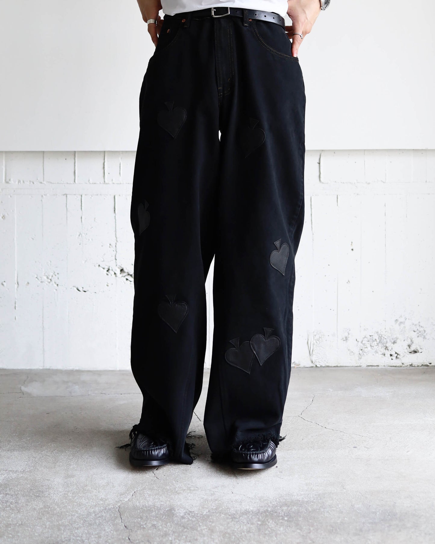 SPADE PATCH BUGGY REMAKE DENIM "BLACK"