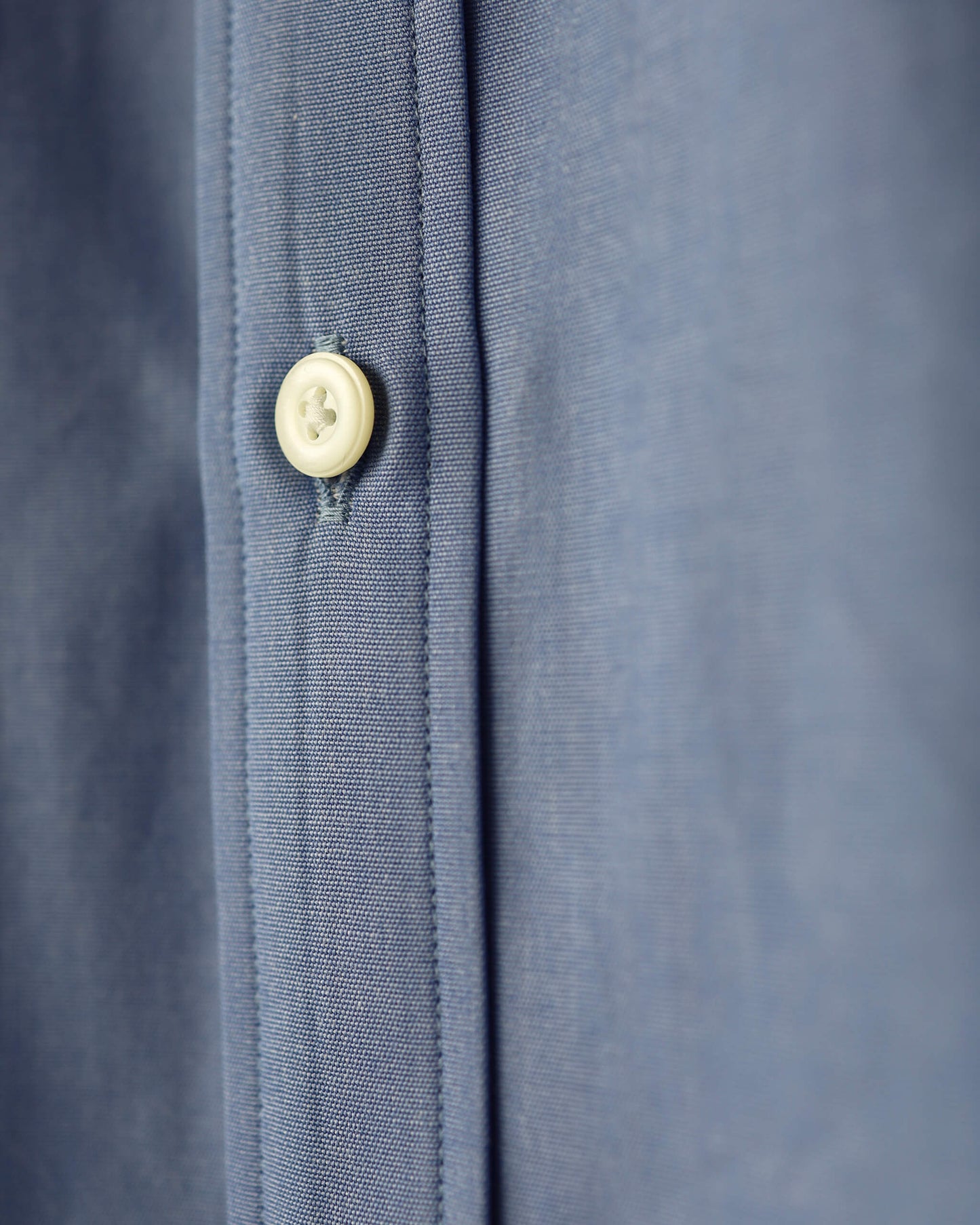 Simpson's poplin - R shirt "Wedgewood Blue"