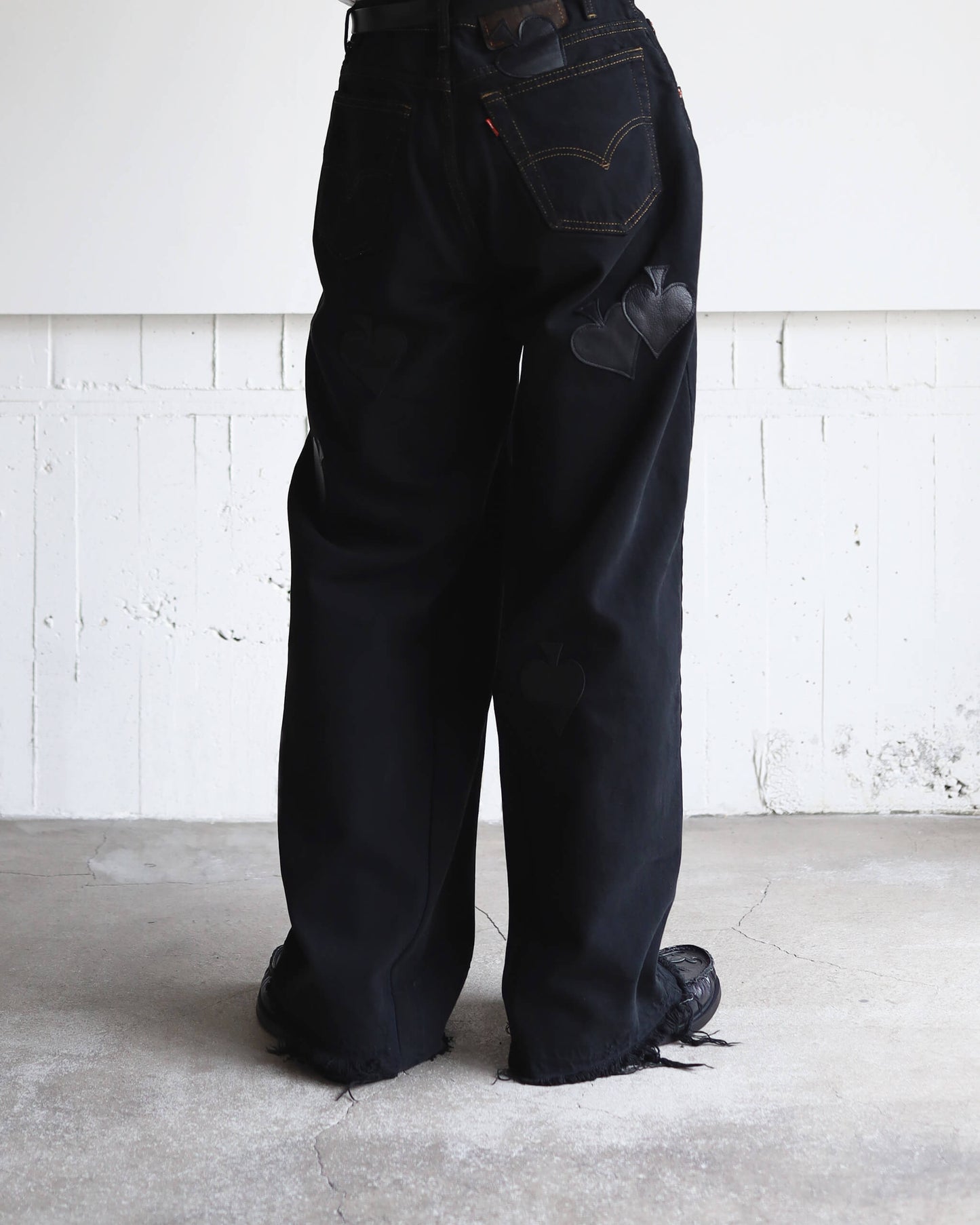 SPADE PATCH BUGGY REMAKE DENIM "BLACK"