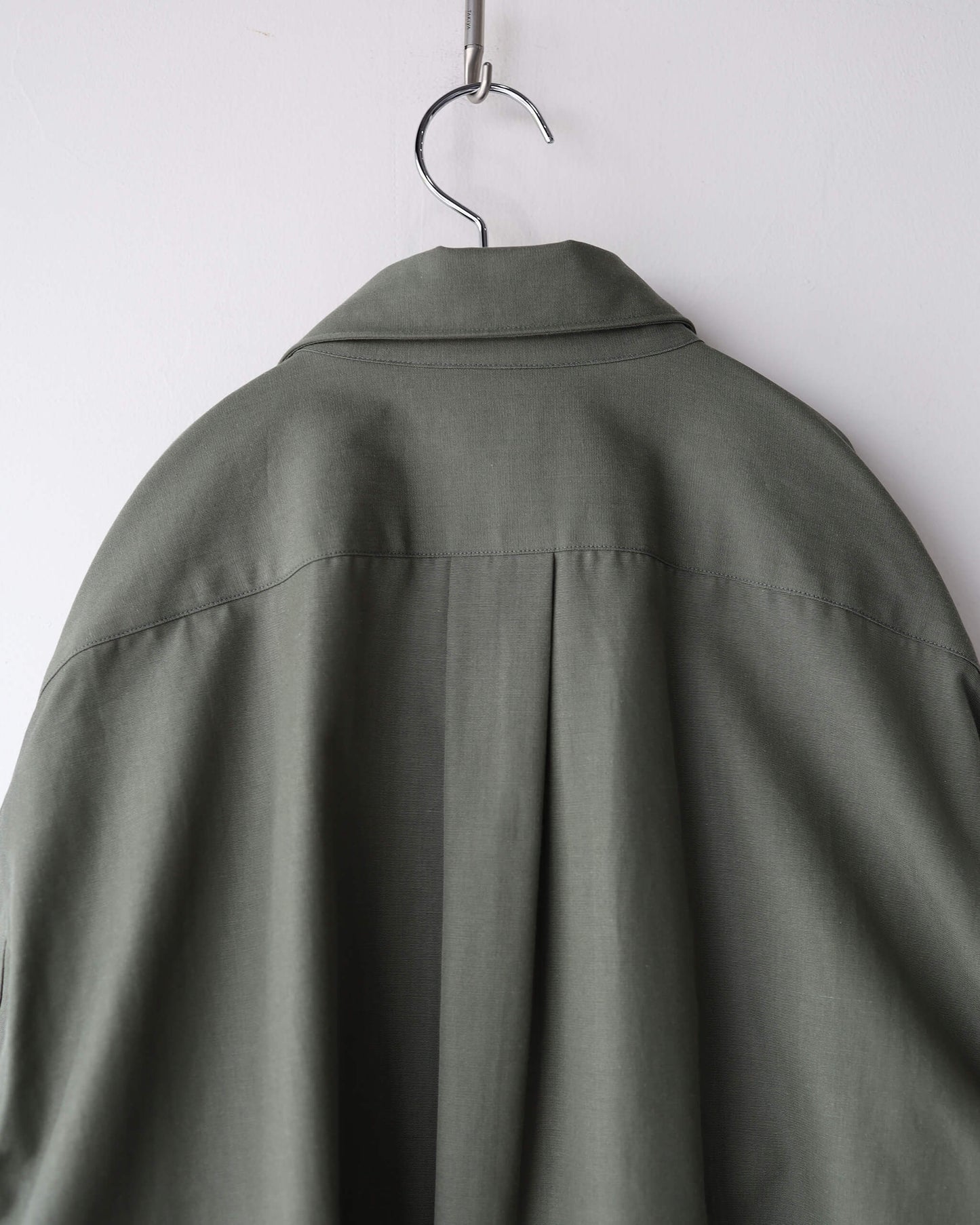 Simpson's poplin - R shirt "Almond Green"