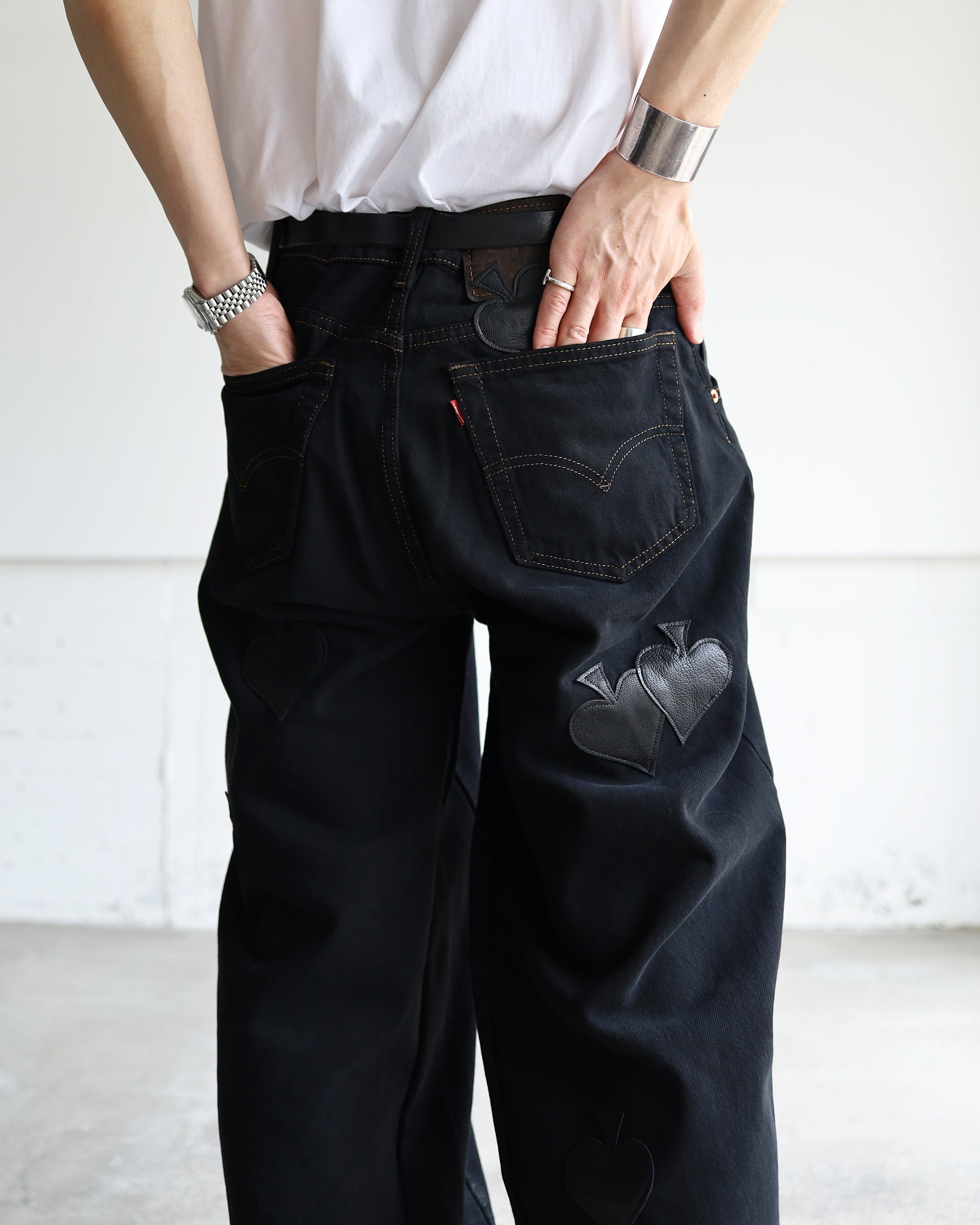 TanC TOKYO SPADE PATCH BUGGY REMAKE DENIM 