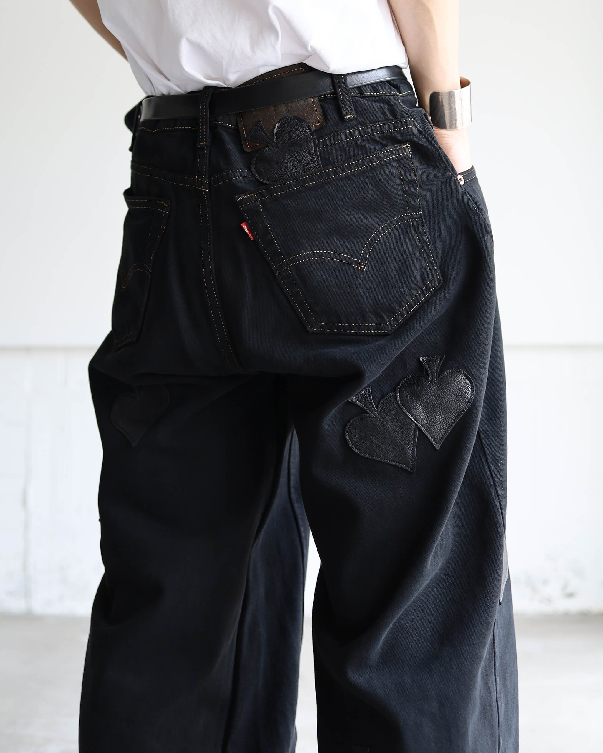 TanC TOKYO SPADE PATCH BUGGY REMAKE DENIM 