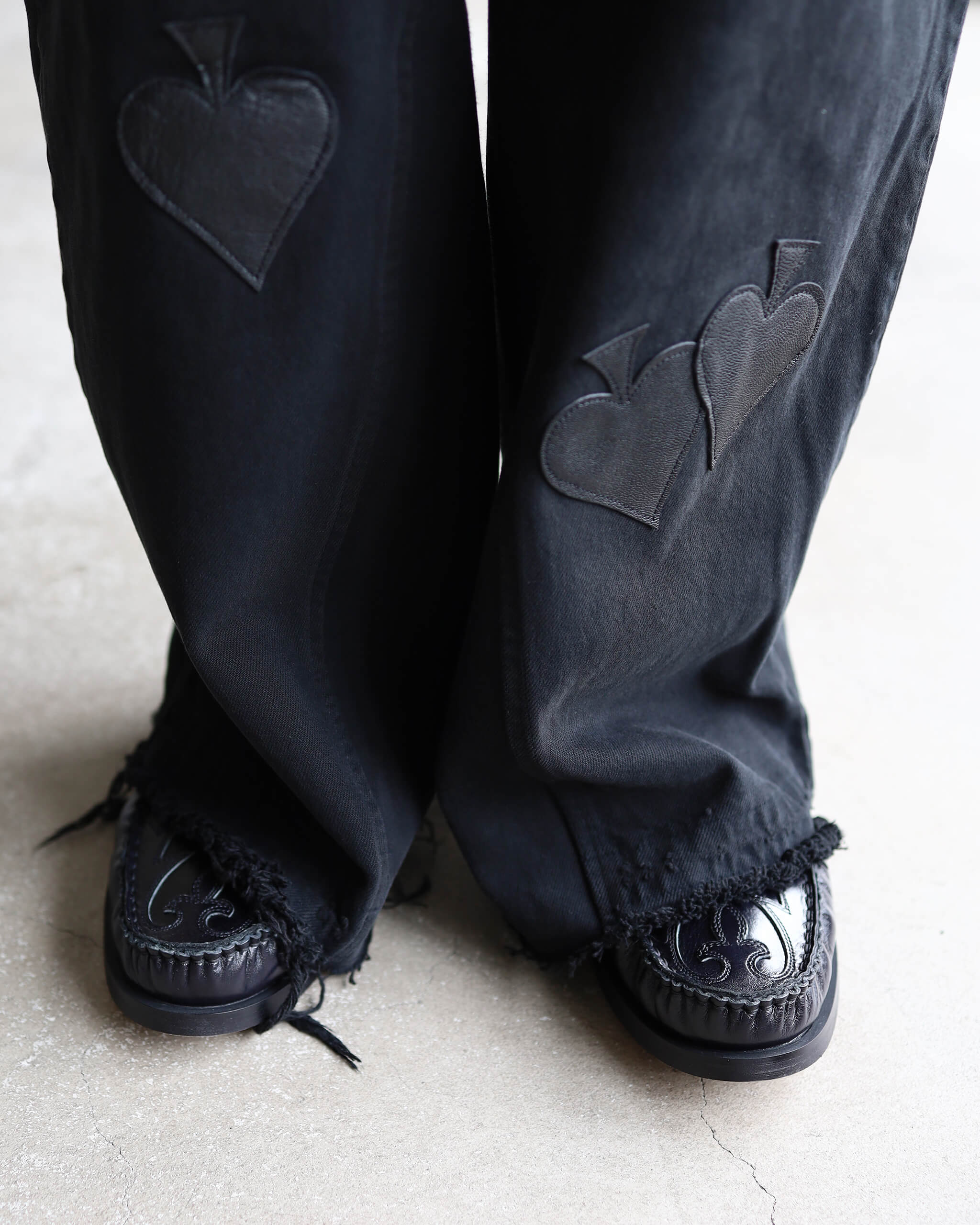 TanC TOKYO SPADE PATCH BUGGY REMAKE DENIM 