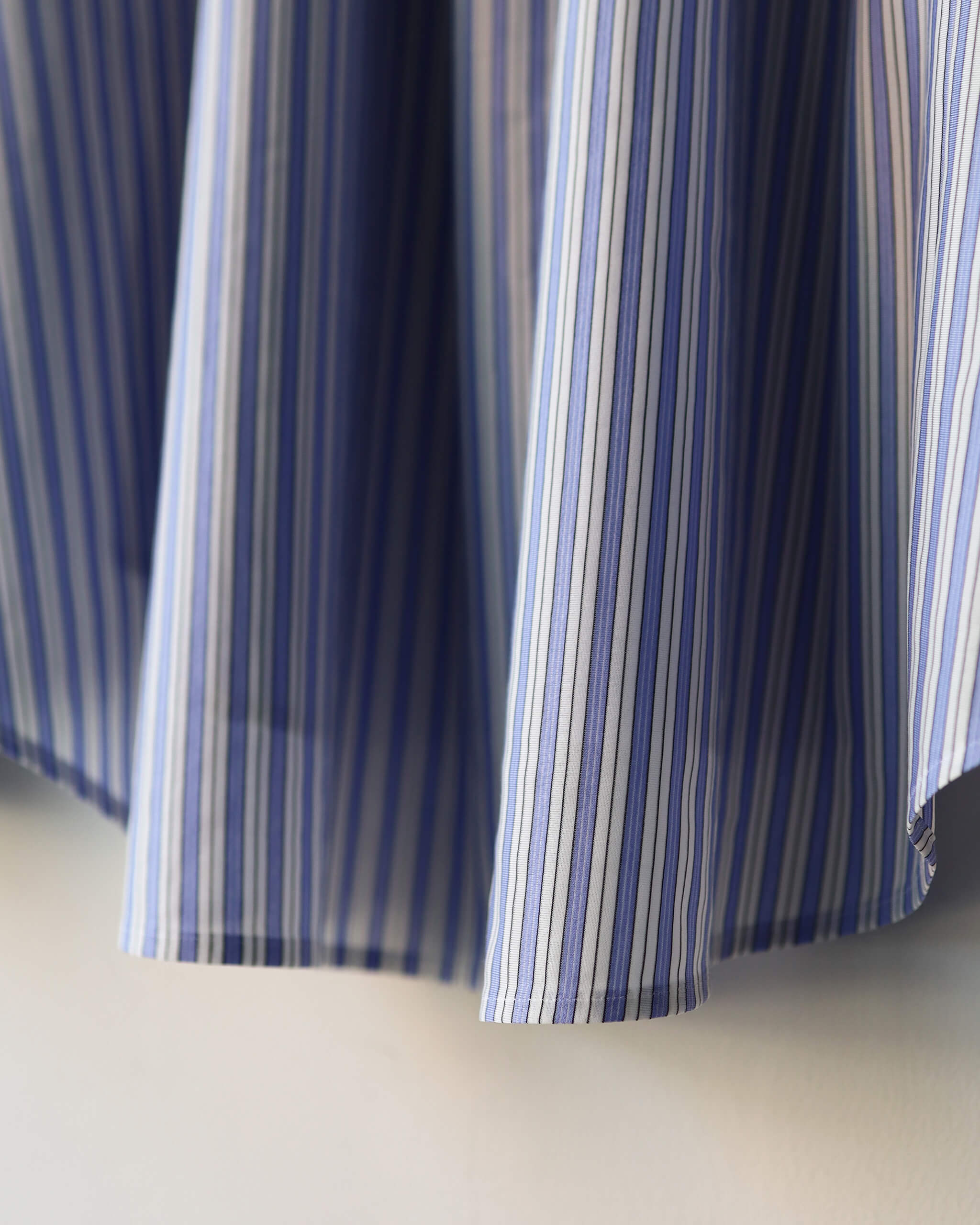 KANEMASA PHIL. 46G Stripe Atmosphere Shirt 