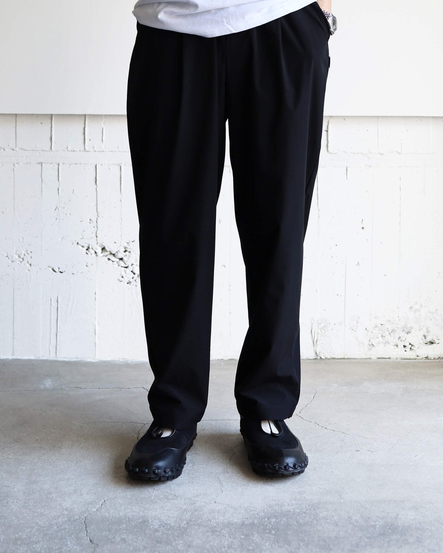 STRETCHY TROUSERS "BLACK"