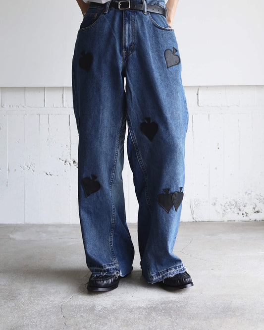 SPADE PATCH BUGGY REMAKE DENIM "BLUE"