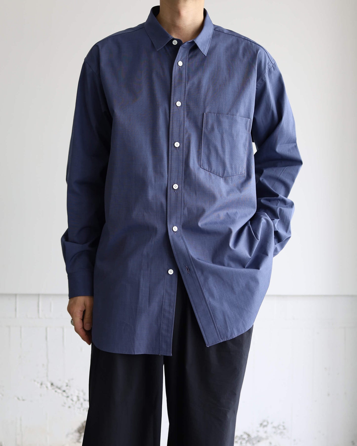 Trinity Chambray R2 shirts "Prussian blue"