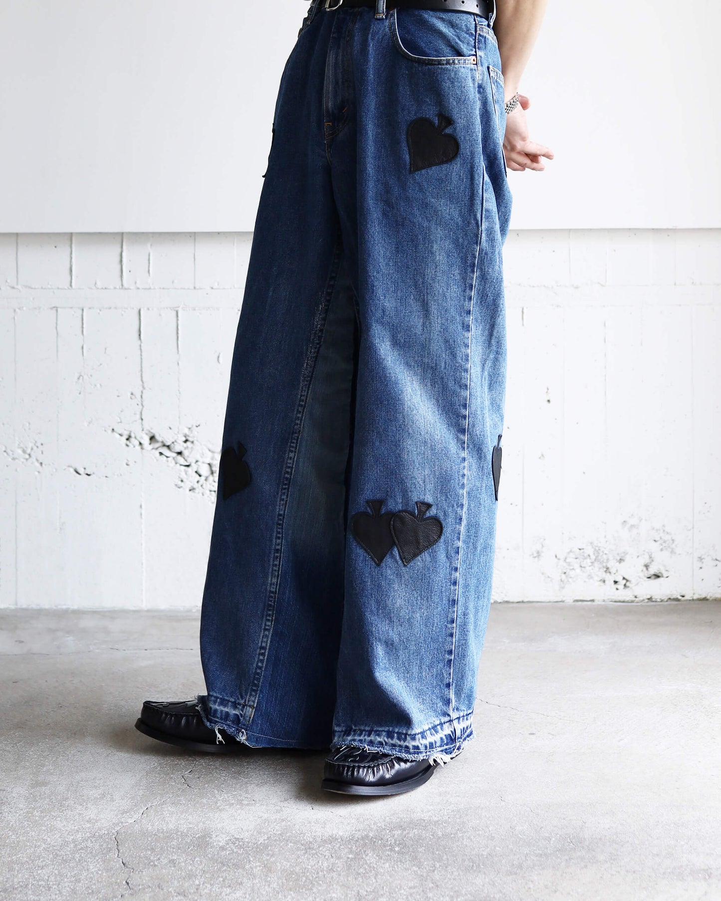 SPADE PATCH BUGGY REMAKE DENIM "BLUE"