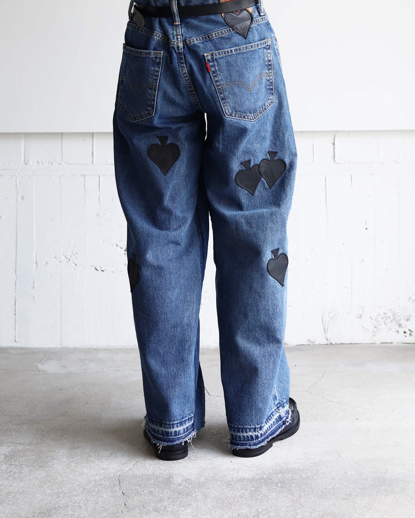 SPADE PATCH BUGGY REMAKE DENIM "BLUE"