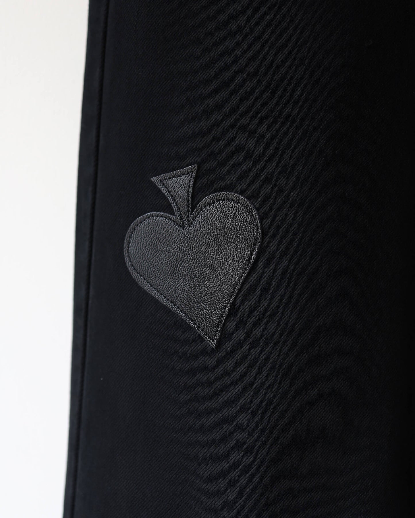 SPADE PATCH BUGGY REMAKE DENIM "BLACK"