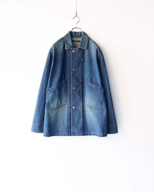 DENIM WORK JACKET "INDIGO WASH"