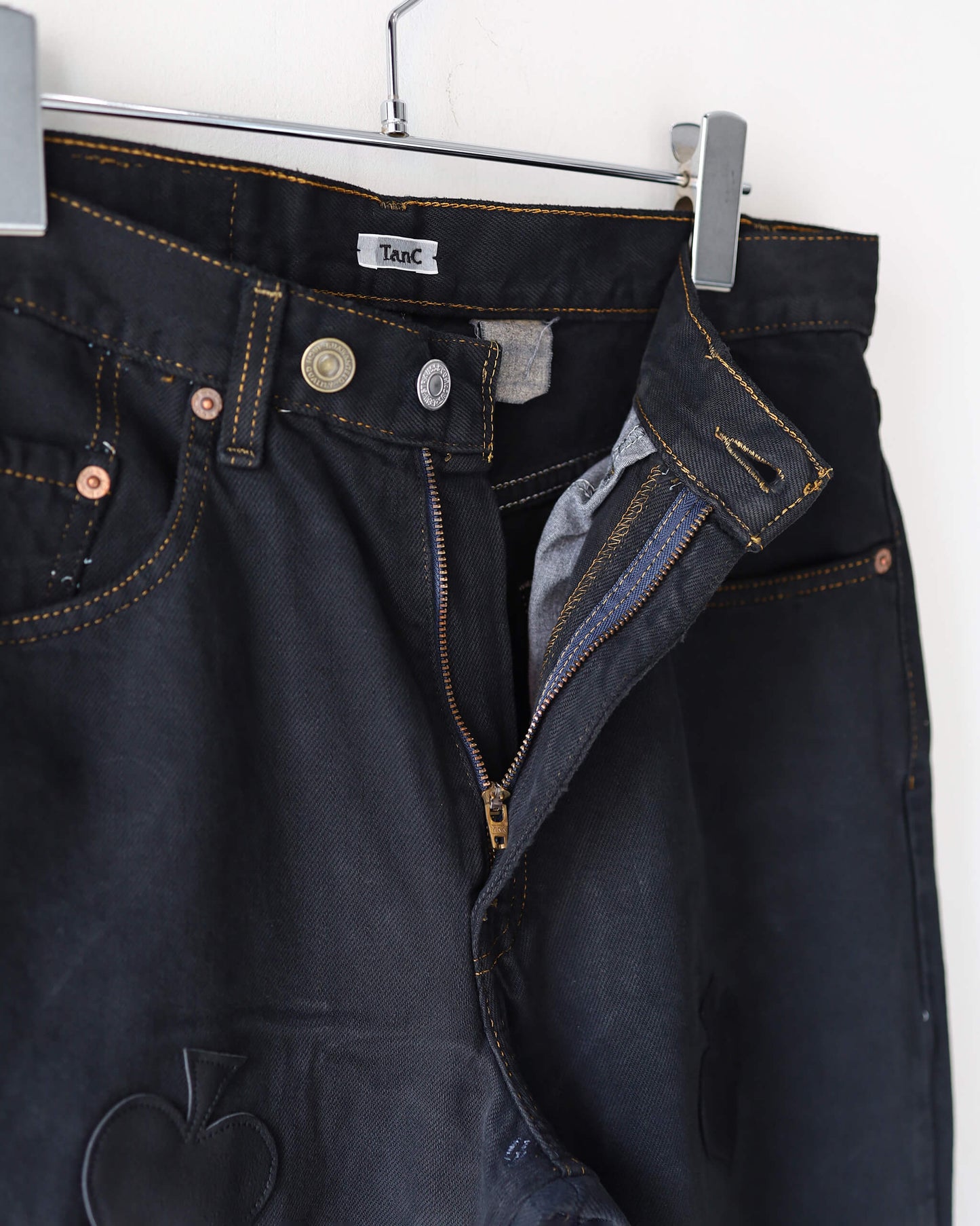 SPADE PATCH BUGGY REMAKE DENIM "BLACK"