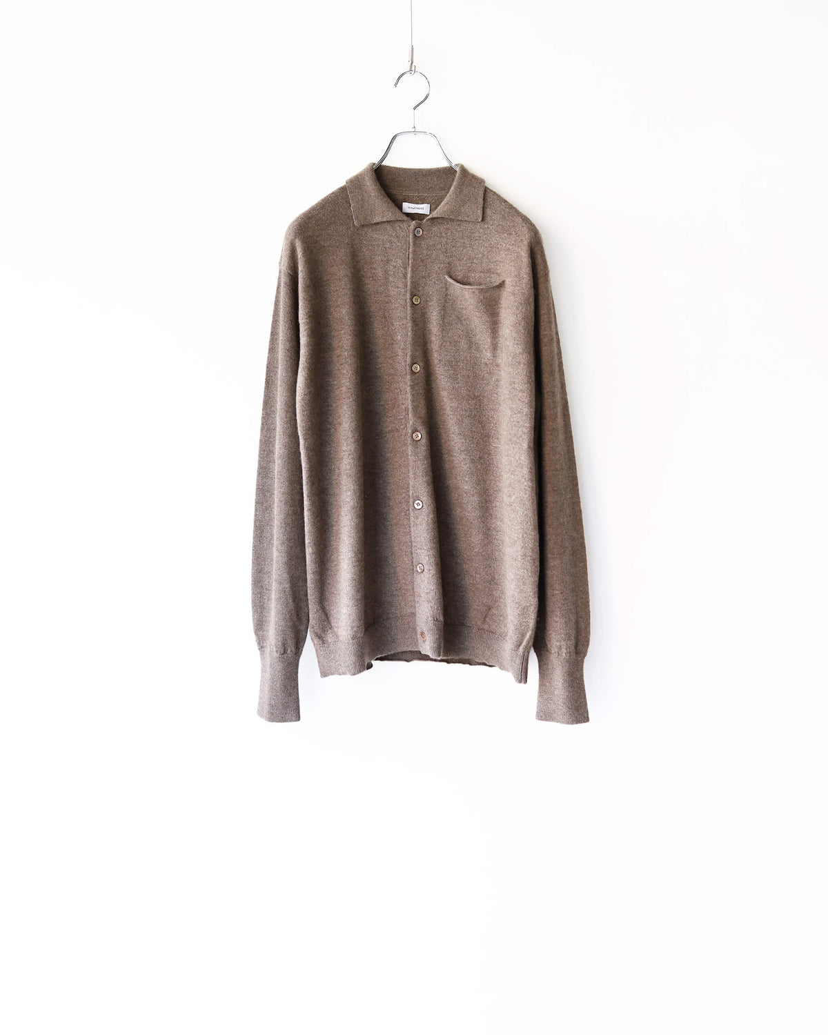 Innocent YAK Polo shirts cardigan "Mocha"