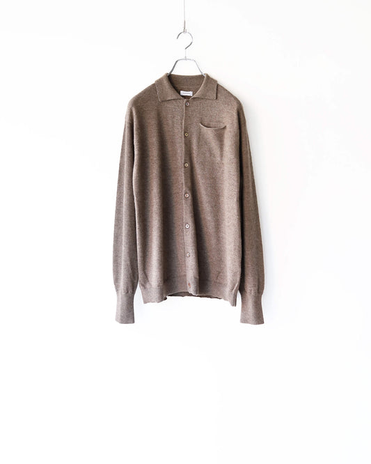 Innocent YAK Polo shirts cardigan "Mocha"