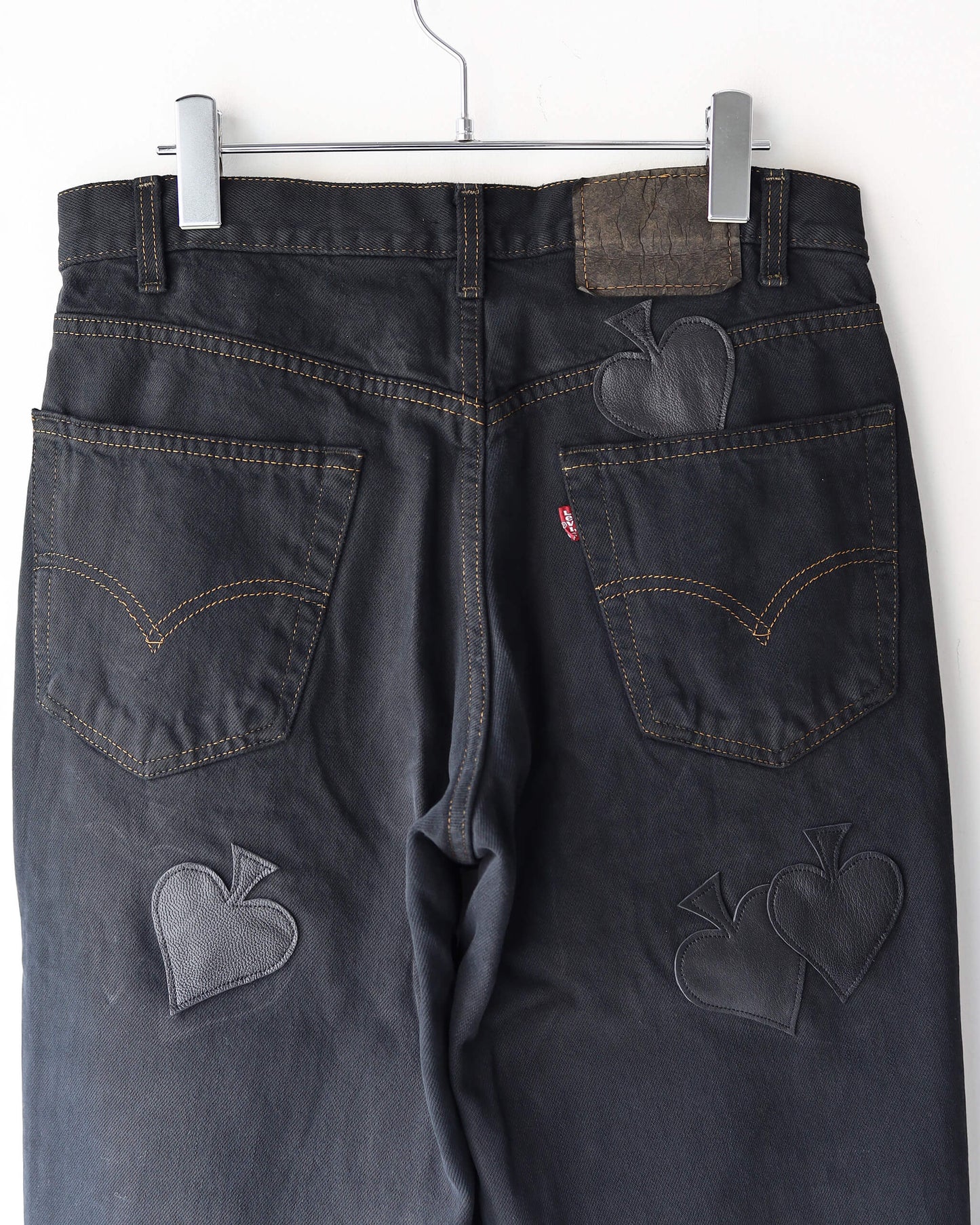 SPADE PATCH BUGGY REMAKE DENIM "BLACK"