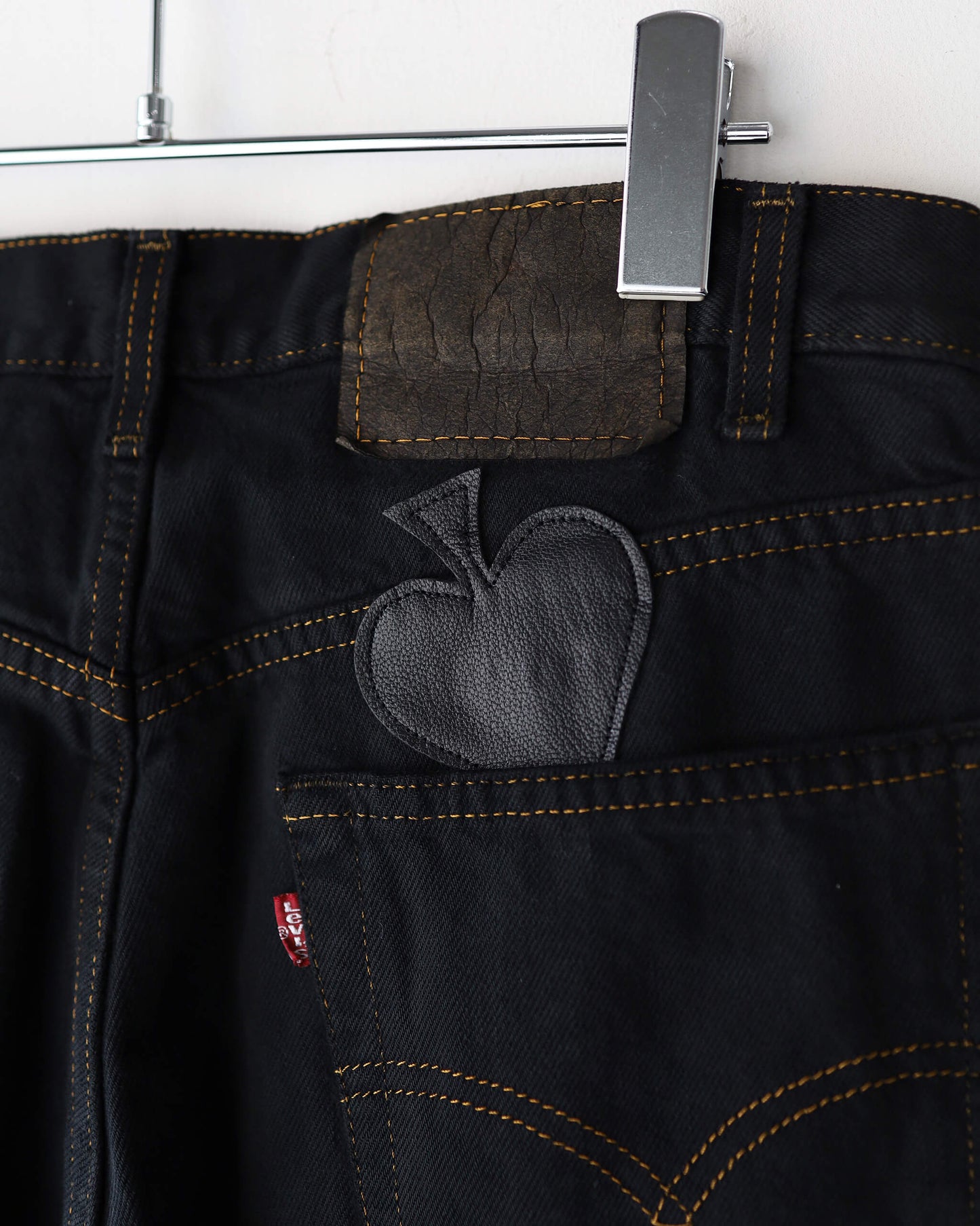 SPADE PATCH BUGGY REMAKE DENIM "BLACK"