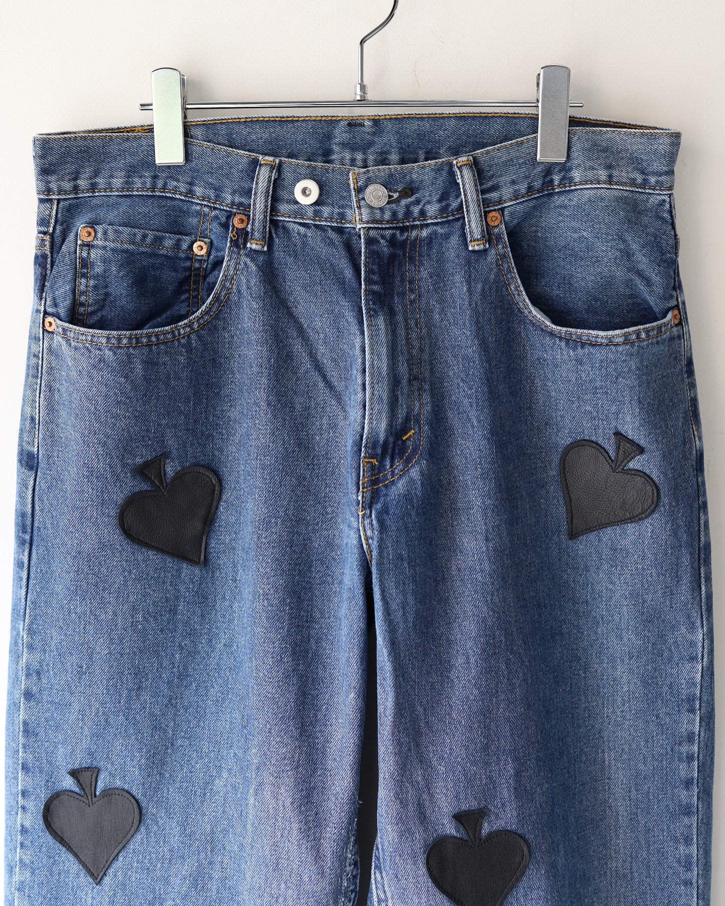 SPADE PATCH BUGGY REMAKE DENIM "BLUE"