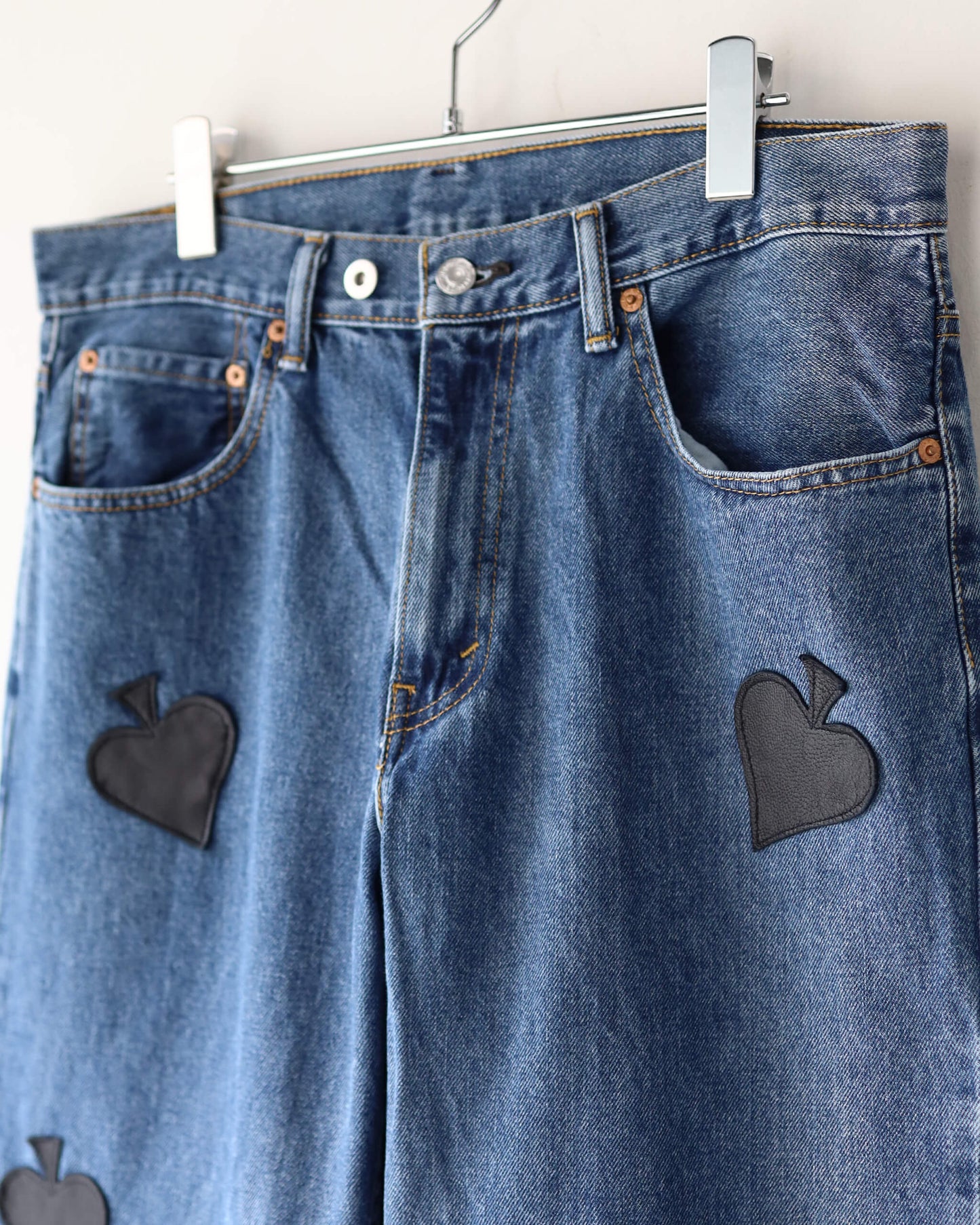 SPADE PATCH BUGGY REMAKE DENIM "BLUE"