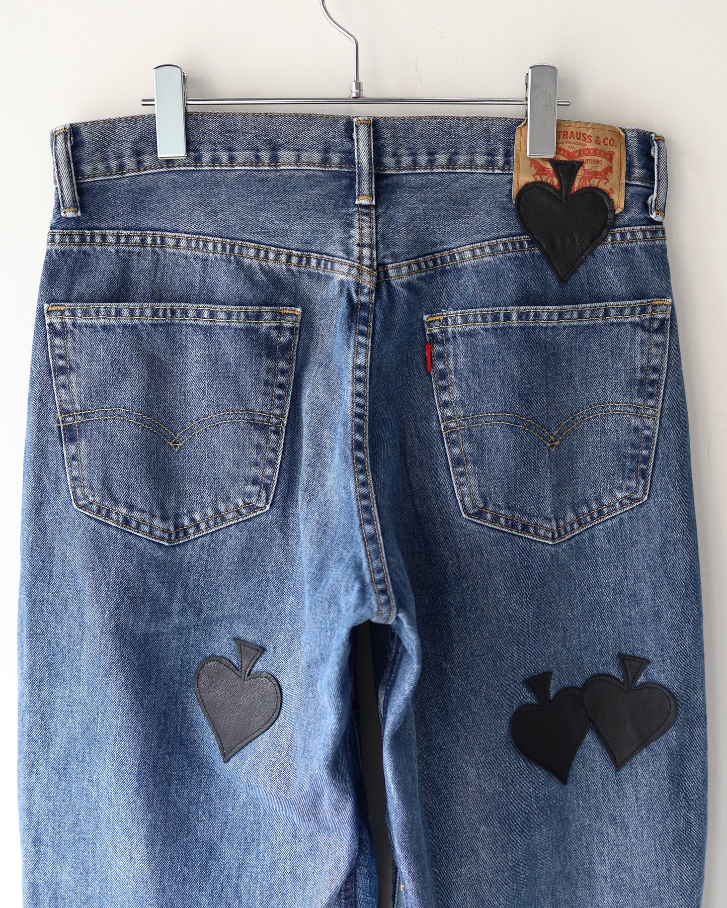 SPADE PATCH BUGGY REMAKE DENIM "BLUE"