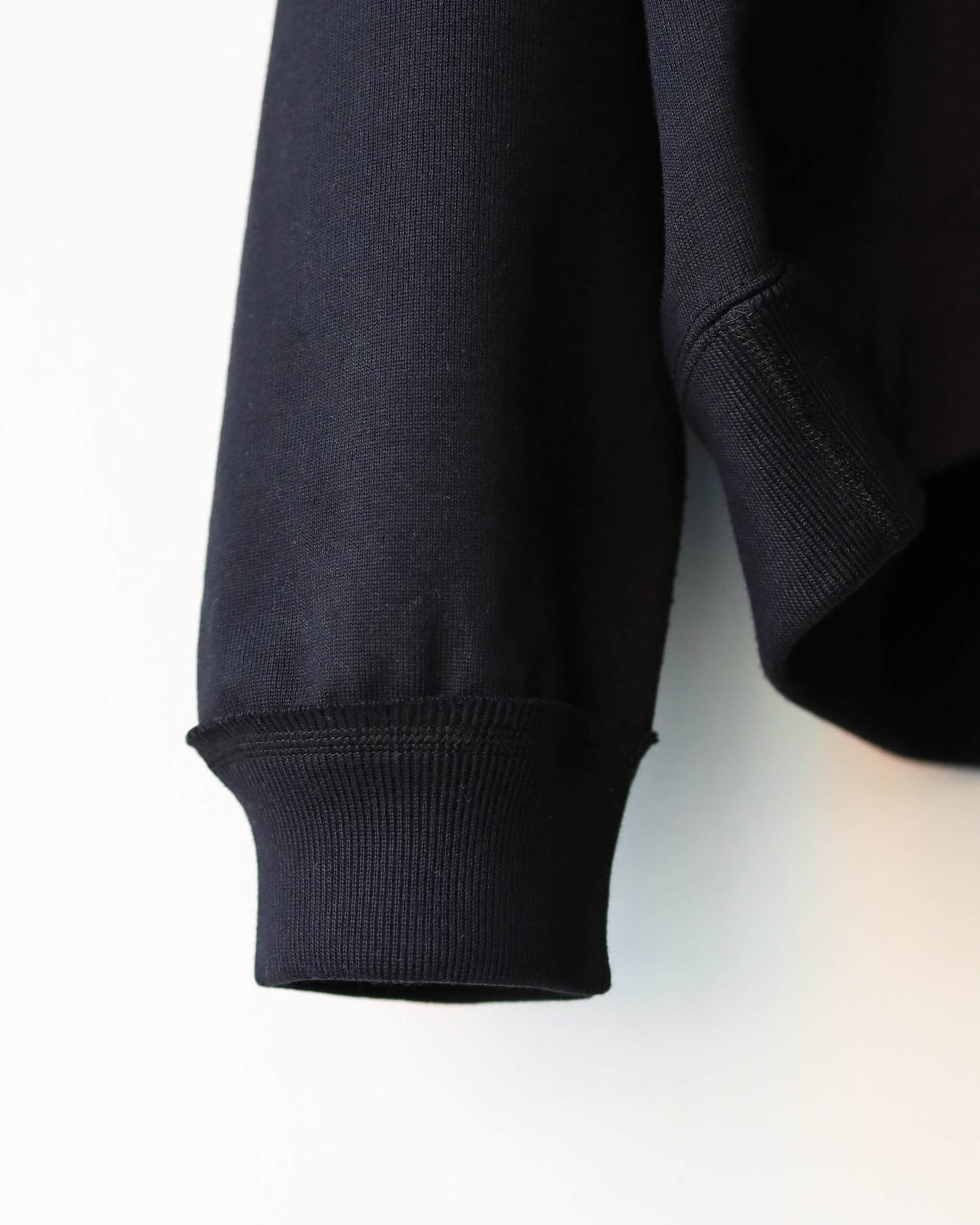SKIPPER COMFORT SWEAT ORGANIC COTTON HEAVY FLEECE "BLACK"