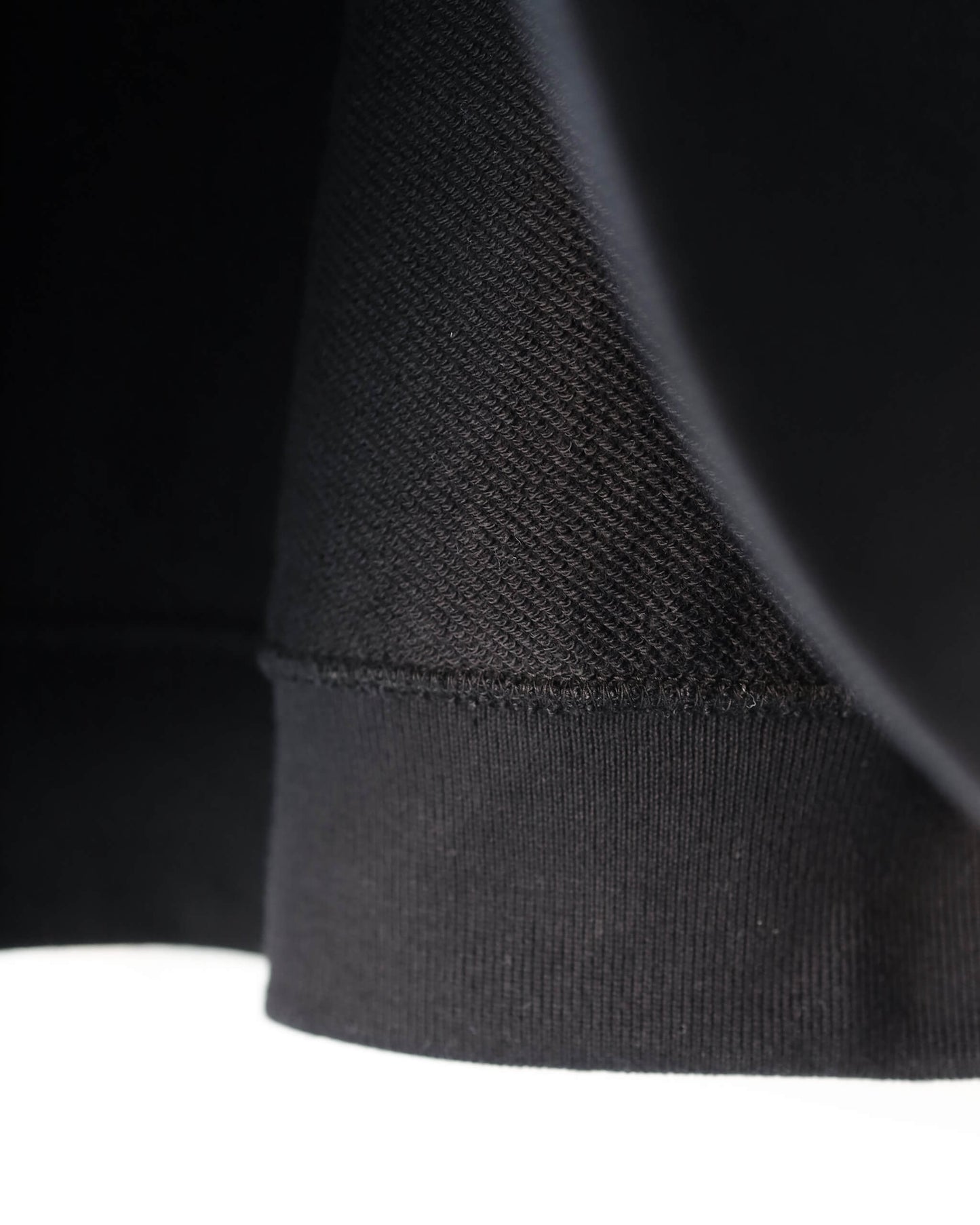 SKIPPER COMFORT SWEAT ORGANIC COTTON HEAVY FLEECE "BLACK"