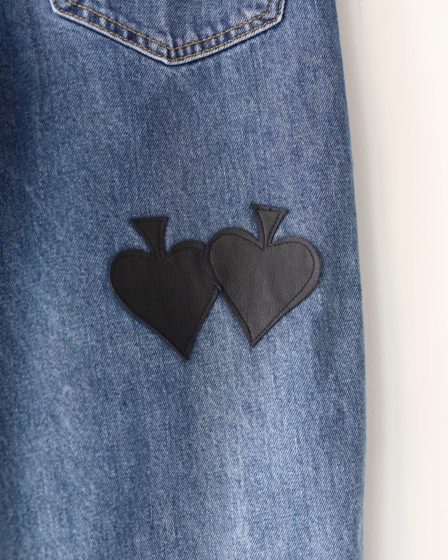 SPADE PATCH BUGGY REMAKE DENIM "BLUE"