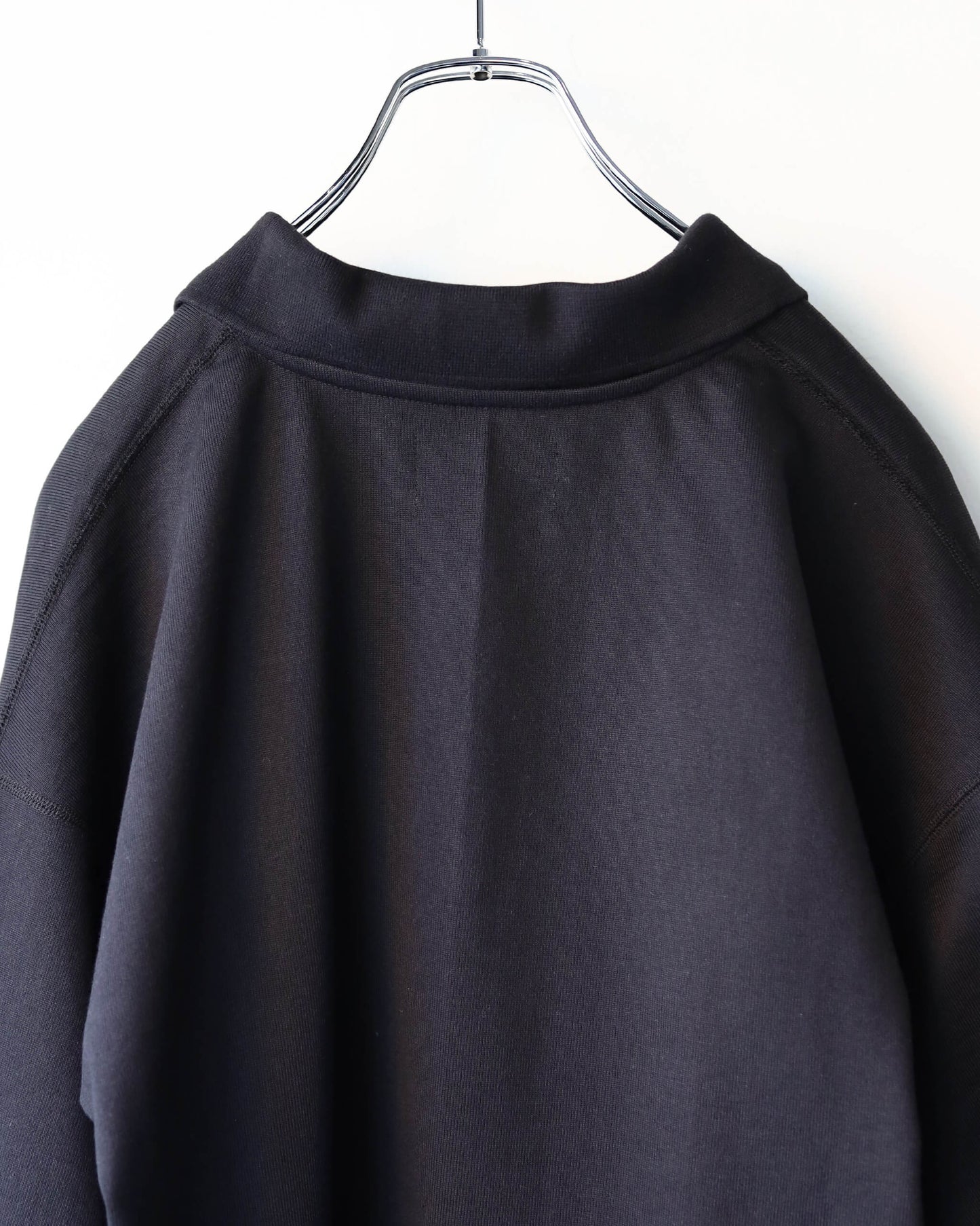 SKIPPER COMFORT SWEAT ORGANIC COTTON HEAVY FLEECE "BLACK"