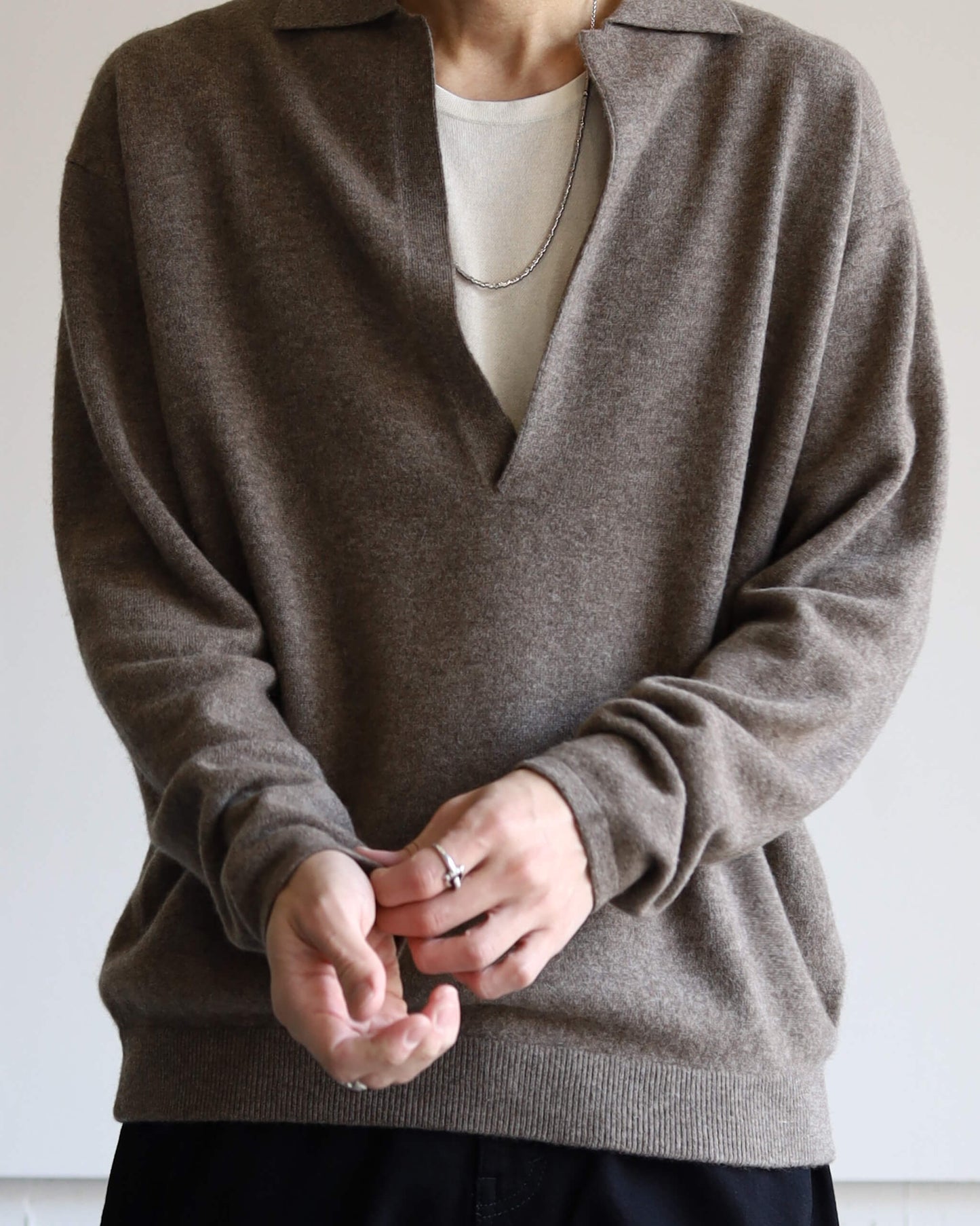 Innocent YAK Sailor shirt "Mocha"