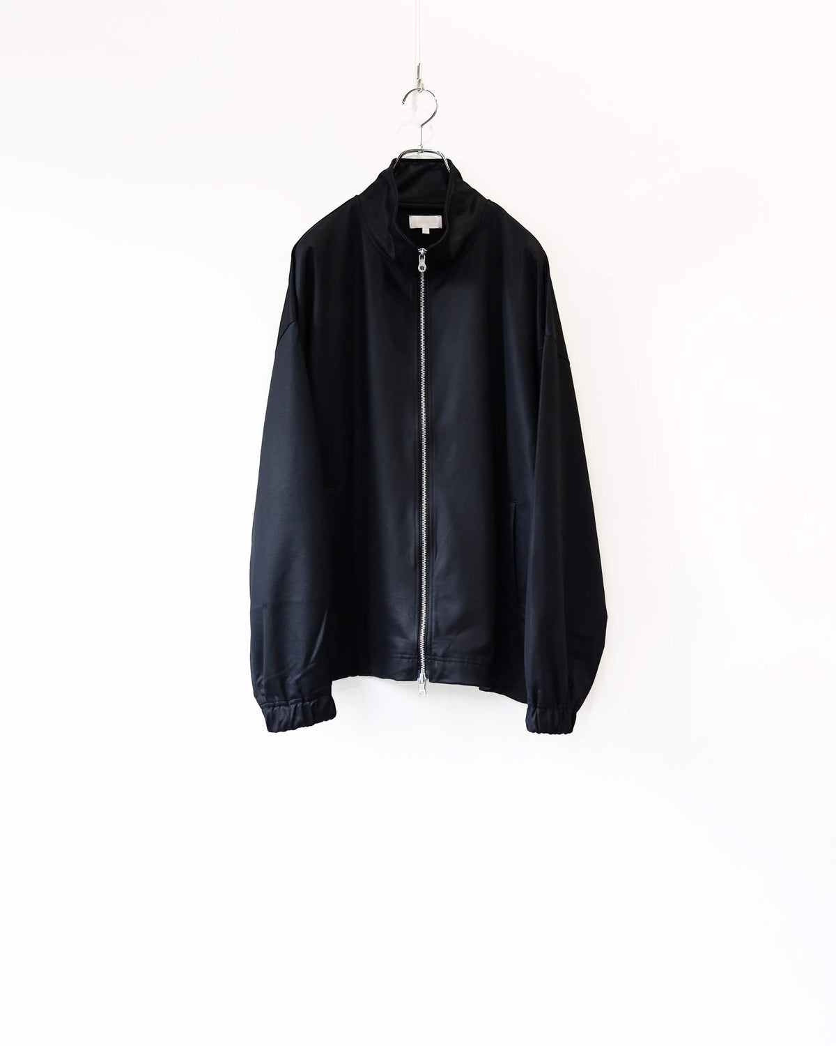 36G ECONYL Embossed Blouson "BLACK"