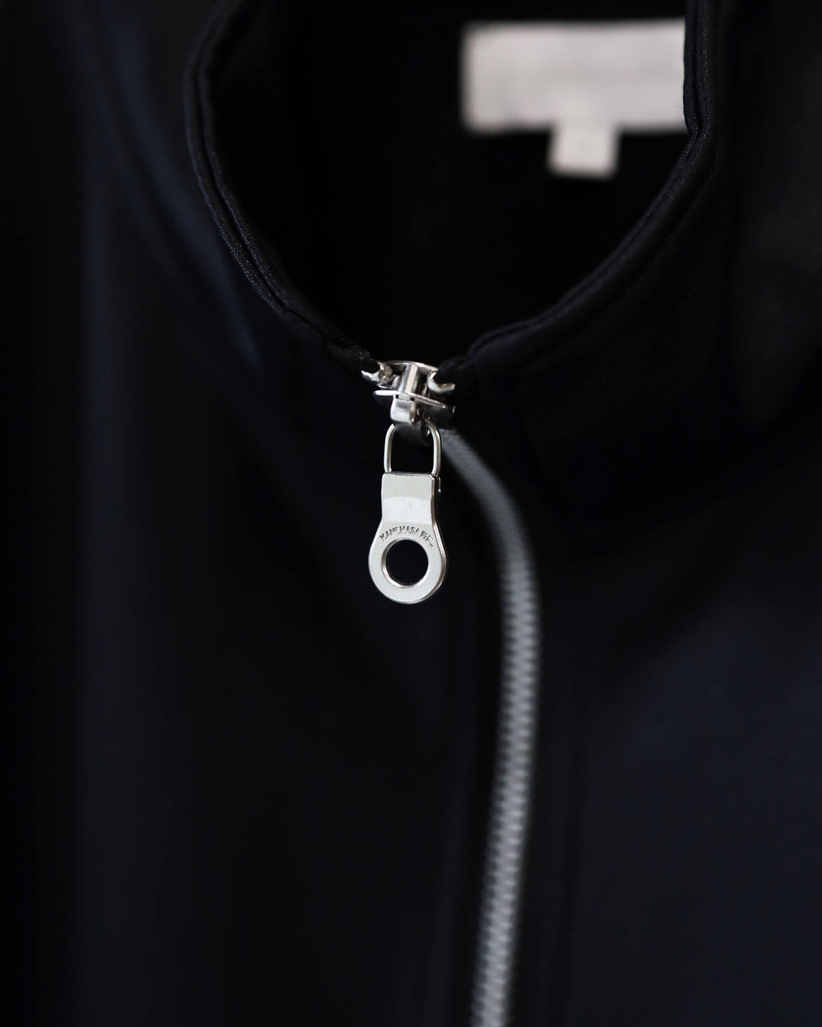 36G ECONYL Embossed Blouson "BLACK"