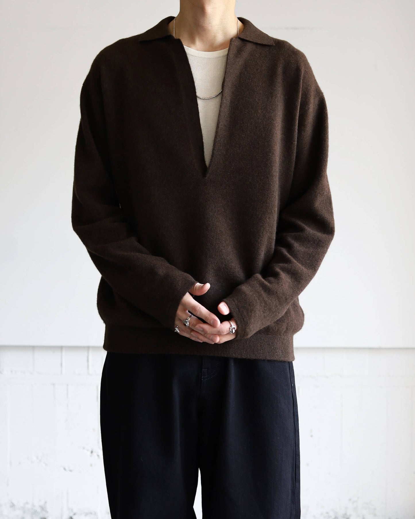Innocent YAK Sailor shirt "Brown"