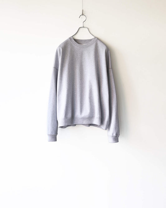 HUGE SWEAT SHORT ORGANIC COTTON HEAVY FLEECE "ASH GRAY"