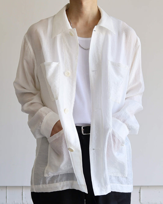 ETHEREAL WORK SHIRT "WHITE"