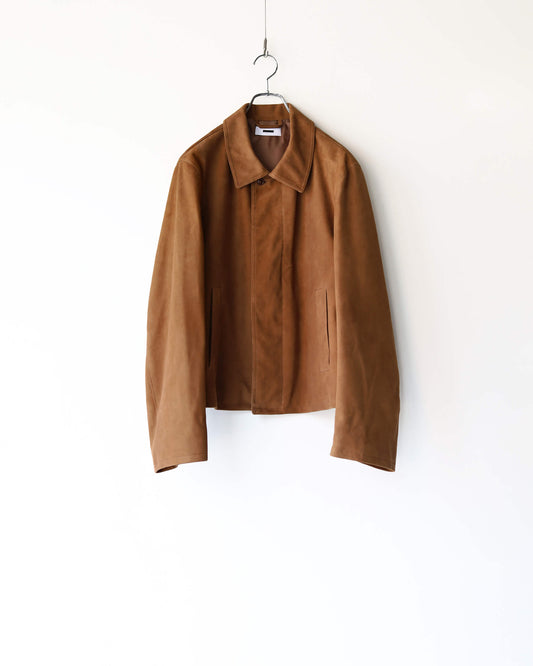 ST LEATHER JACKET "BROWN"