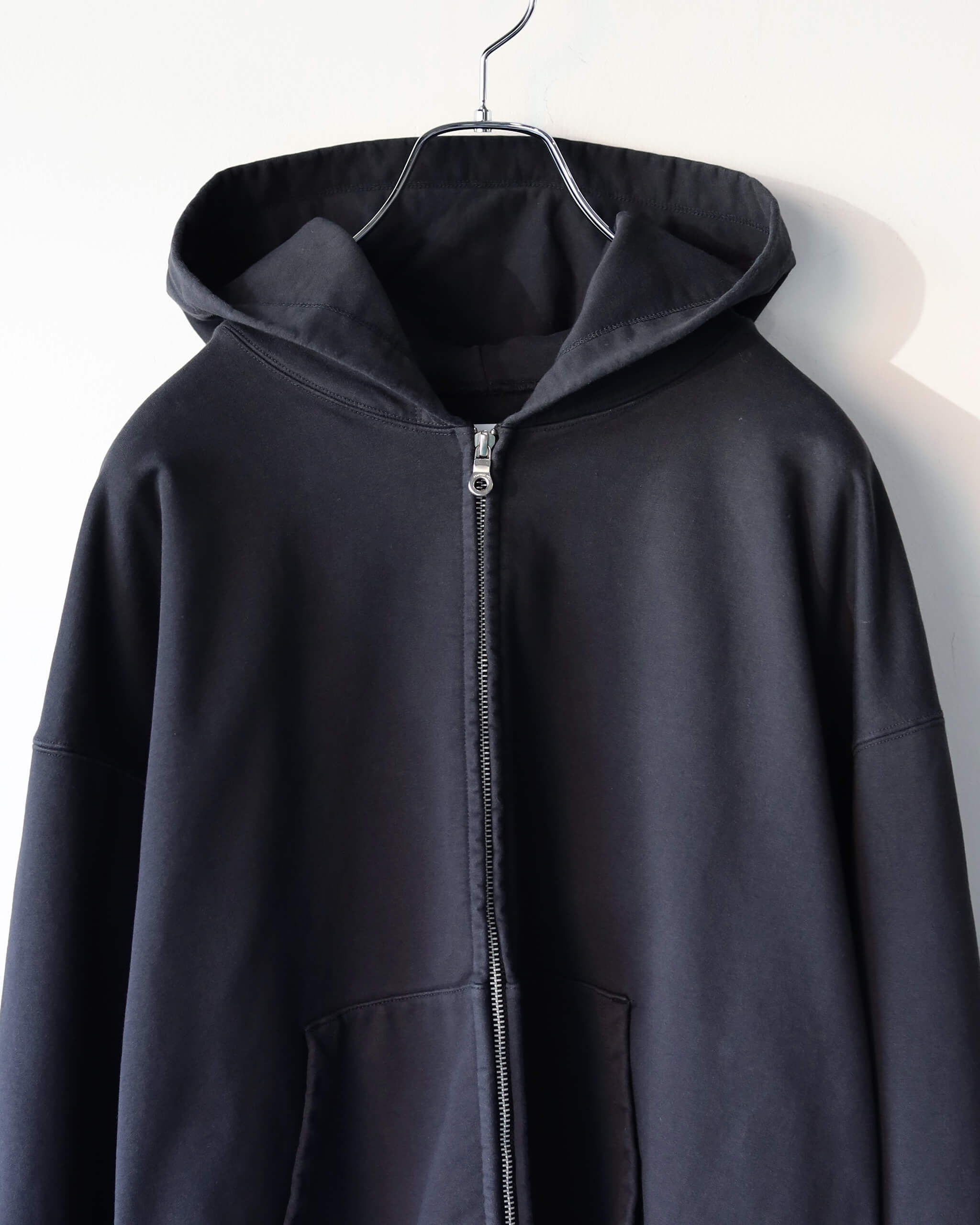 KANEMASA PHIL. 36G Fine Sweat Zip Hoodie 