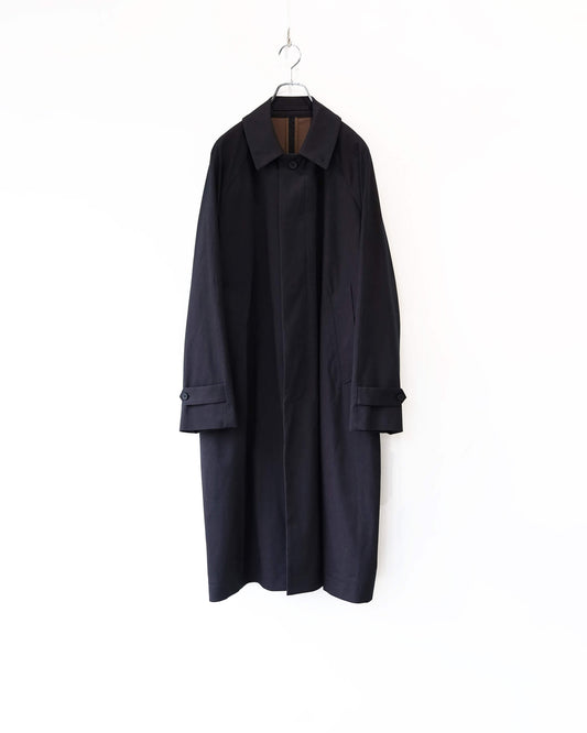 46G Solaro Raglan Coat "BLACK BROWN"