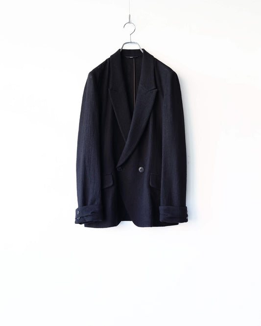 DOUBLE BREASTED JACKET "Black"