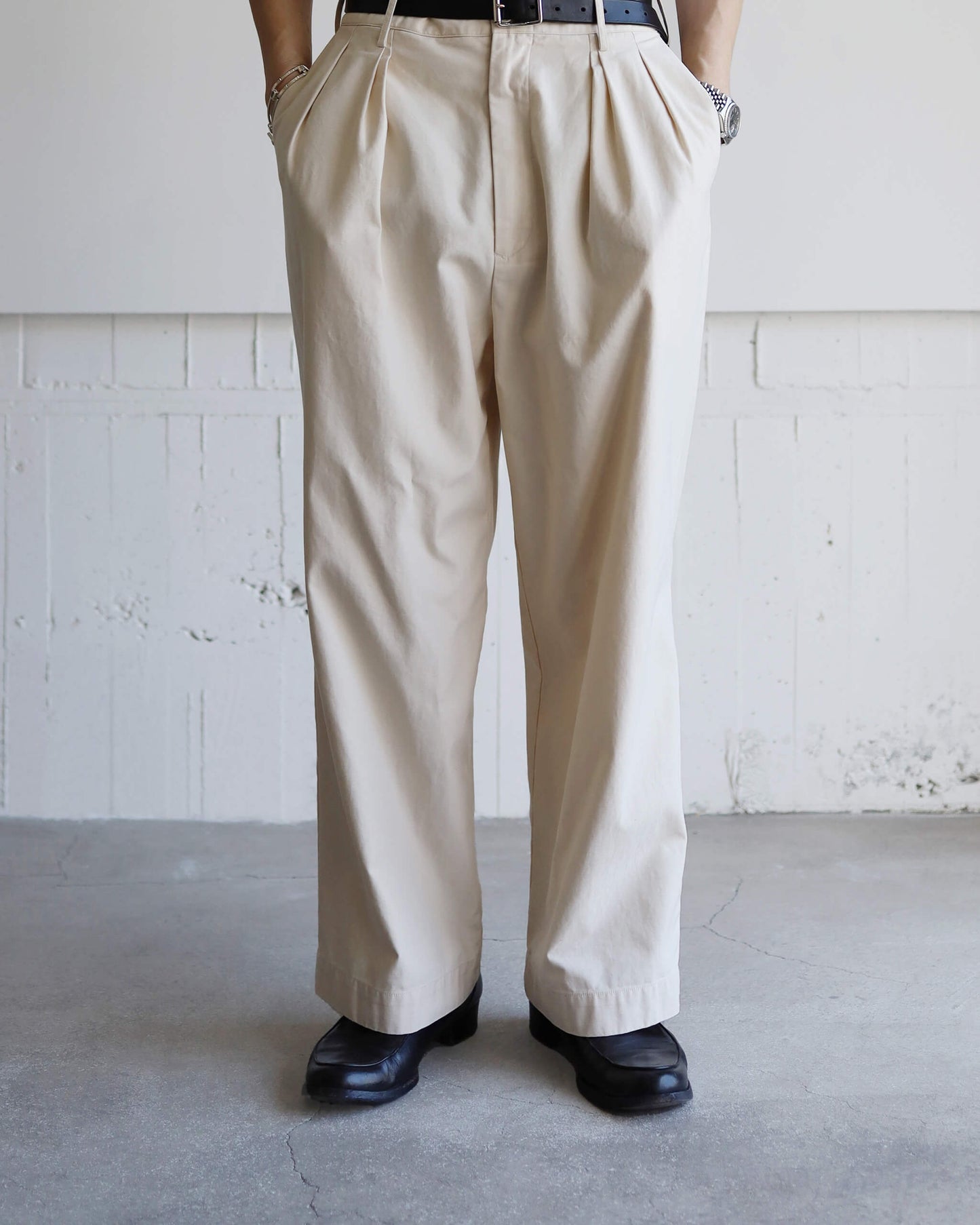 Muraito back satin - Jake "Creamy white"