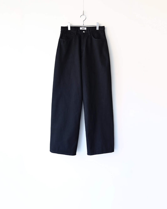 DENIM PANTS (BAGGY) "BLACK"