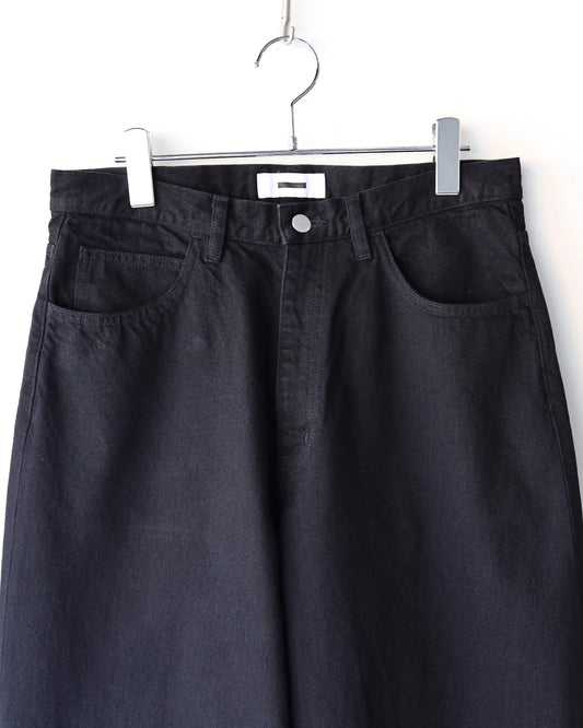 DENIM PANTS (BAGGY) "BLACK"