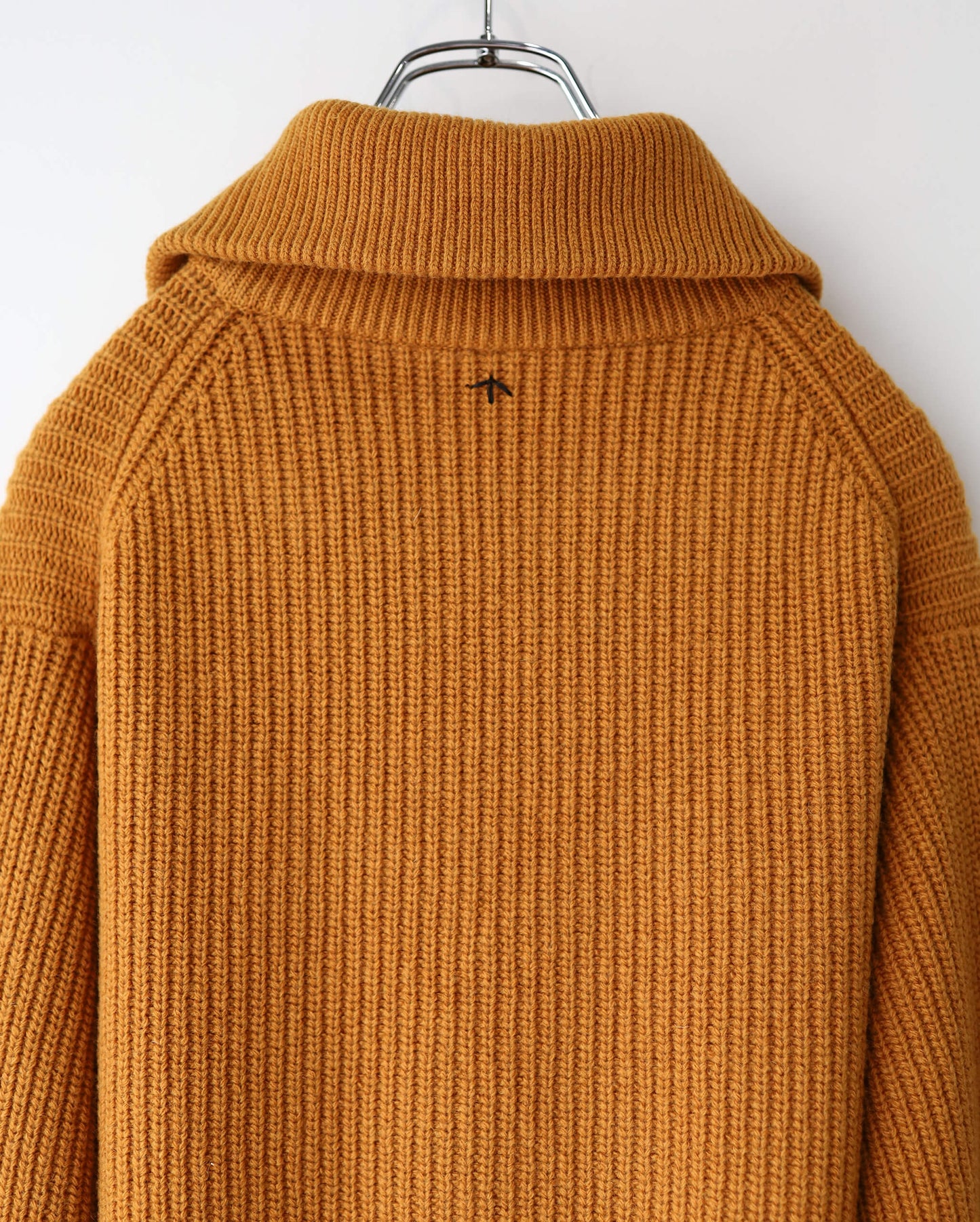 half zip tokkuri knit "yamabuki"