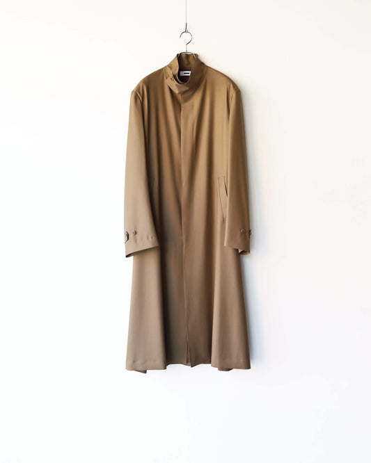 STAND COLLAR COAT "BEIGE"