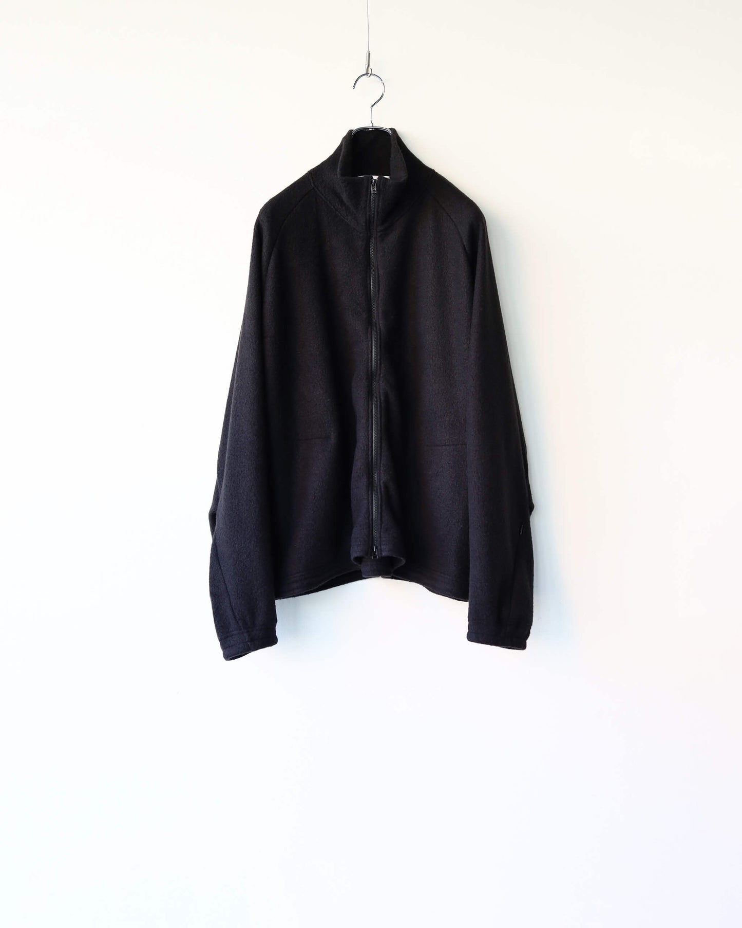 FLEECE BLOUSON "BLACK"