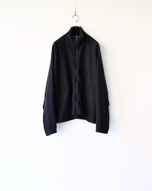 FLEECE BLOUSON "BLACK"