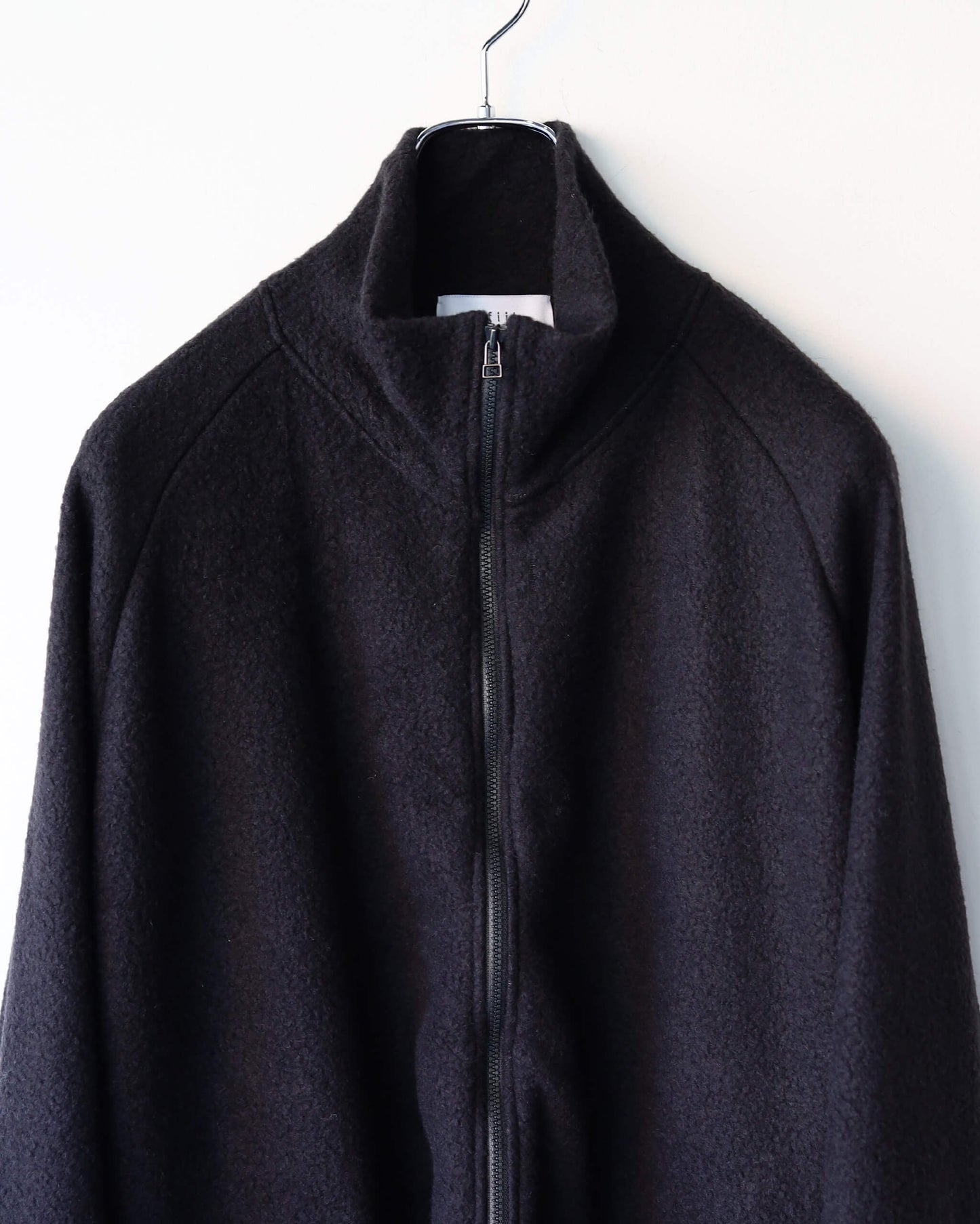 FLEECE BLOUSON "BLACK"