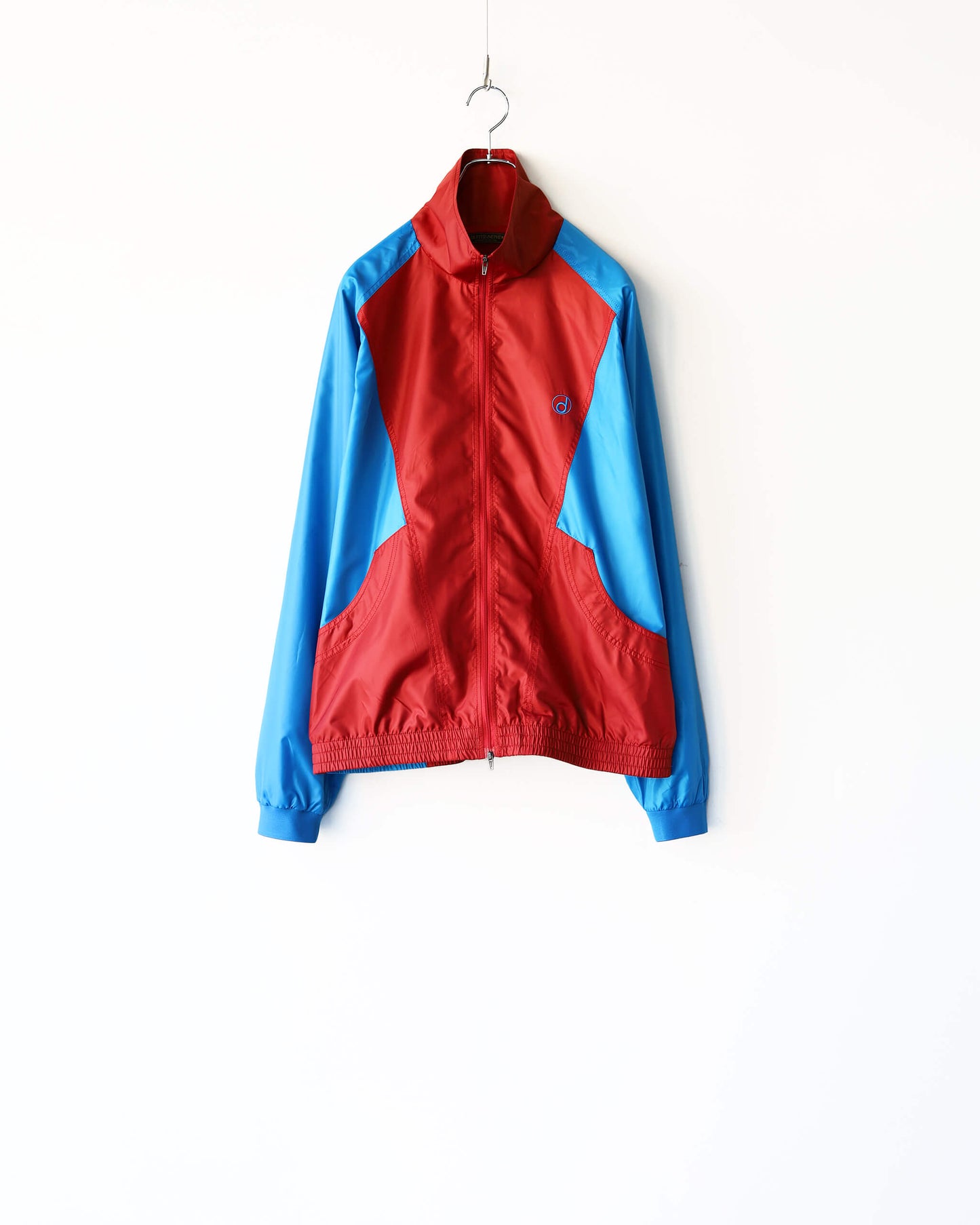 PANEL COLOR TRACK JACKET "BLUE/RED"
