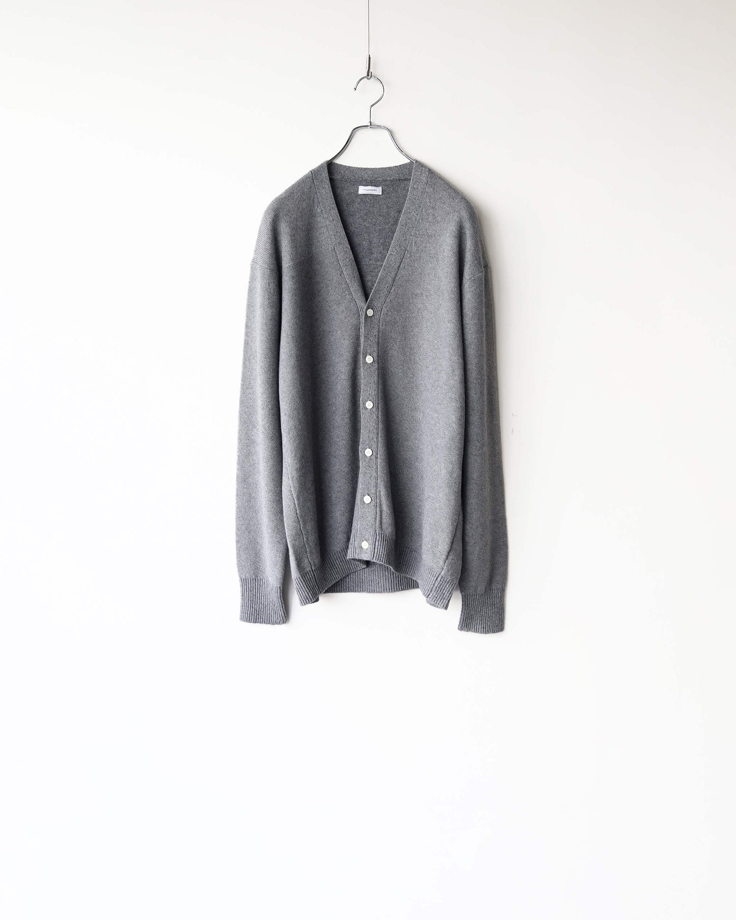 Cashmere paper Cardigan "Grey"